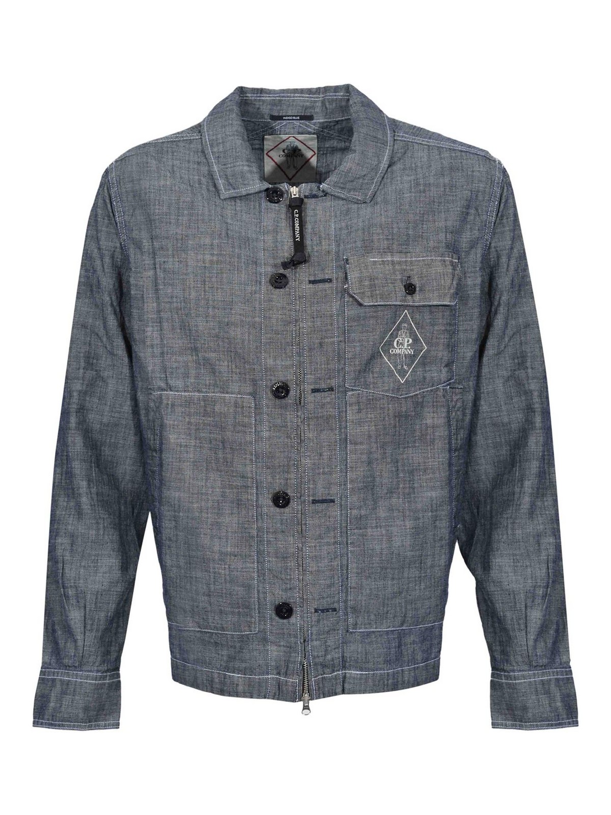 Cotton Chambray Shirt 20CMSH195A110065WD17 (C.P. Company / シャツ・ブラウス ) | C.P. Company (シーピーカンパニー)