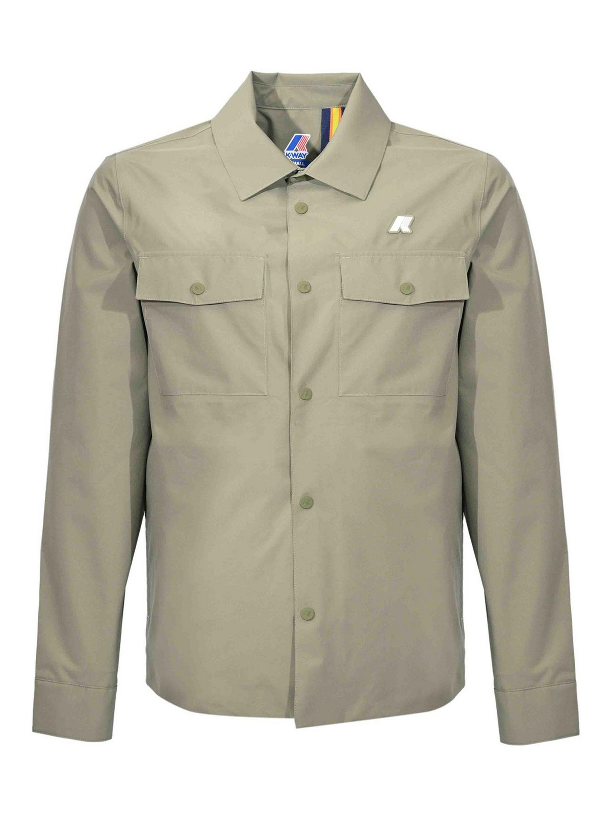 Umbert Stretch 2Layers Overshirt K5138MWV15 (K-WAY / シャツ・ブラウス ) | K-WAY (ケーウェイ)
