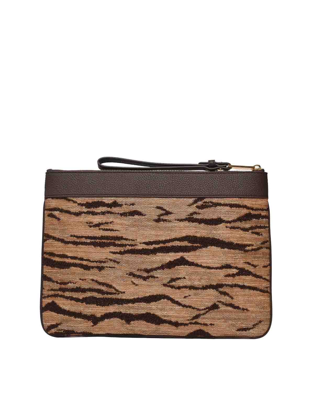 Envelope Bag With Tiger Print BS12A62E2470 (Elisabetta Franchi / クラッチバッグ・ポーチ ) | Elisabetta Franchi (エリザベッタ フランキ)(2)