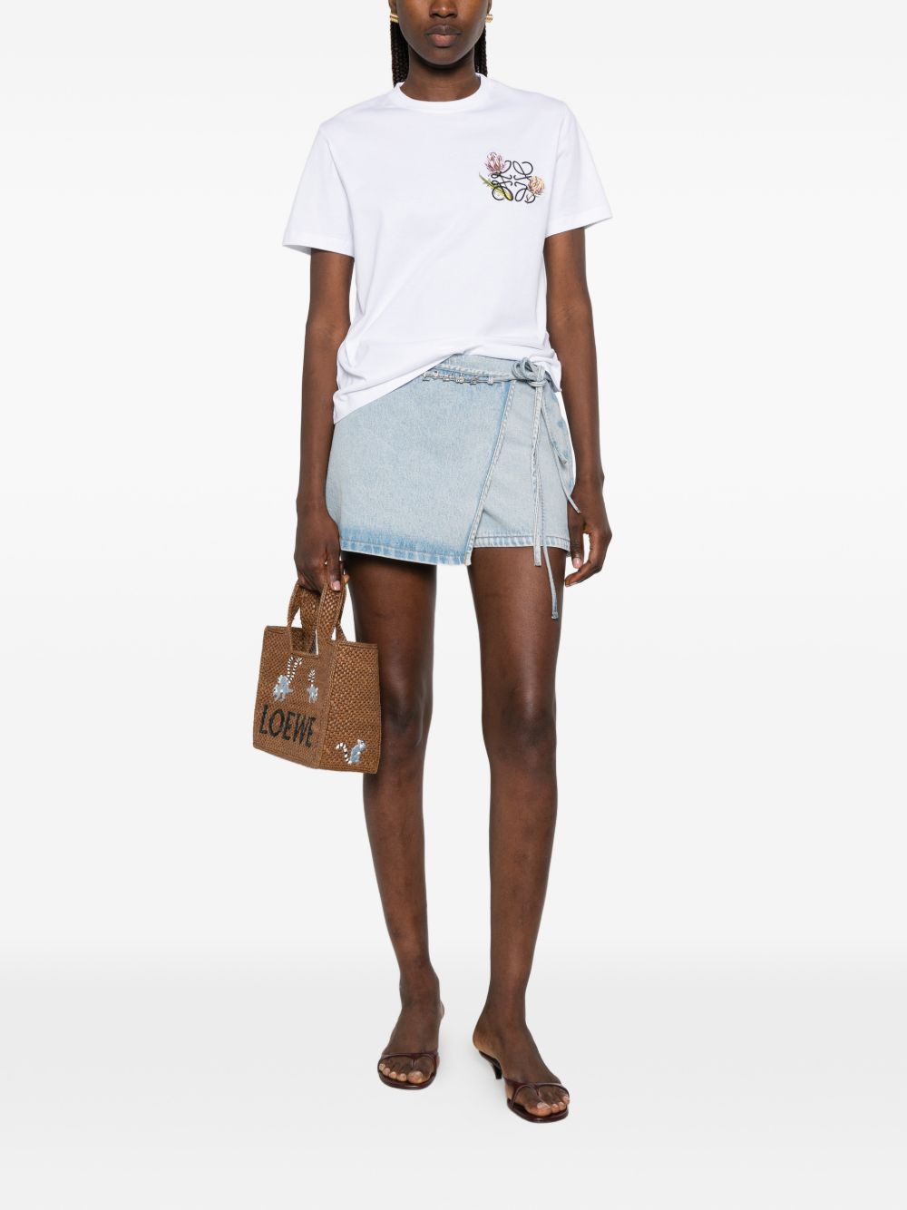 LOEWE PAULA'S IBIZA Shorts LIGHT BLUE S616Y1EX058438 (LOEWE / ショートパンツ ) | LOEWE (ロエベ)(3)