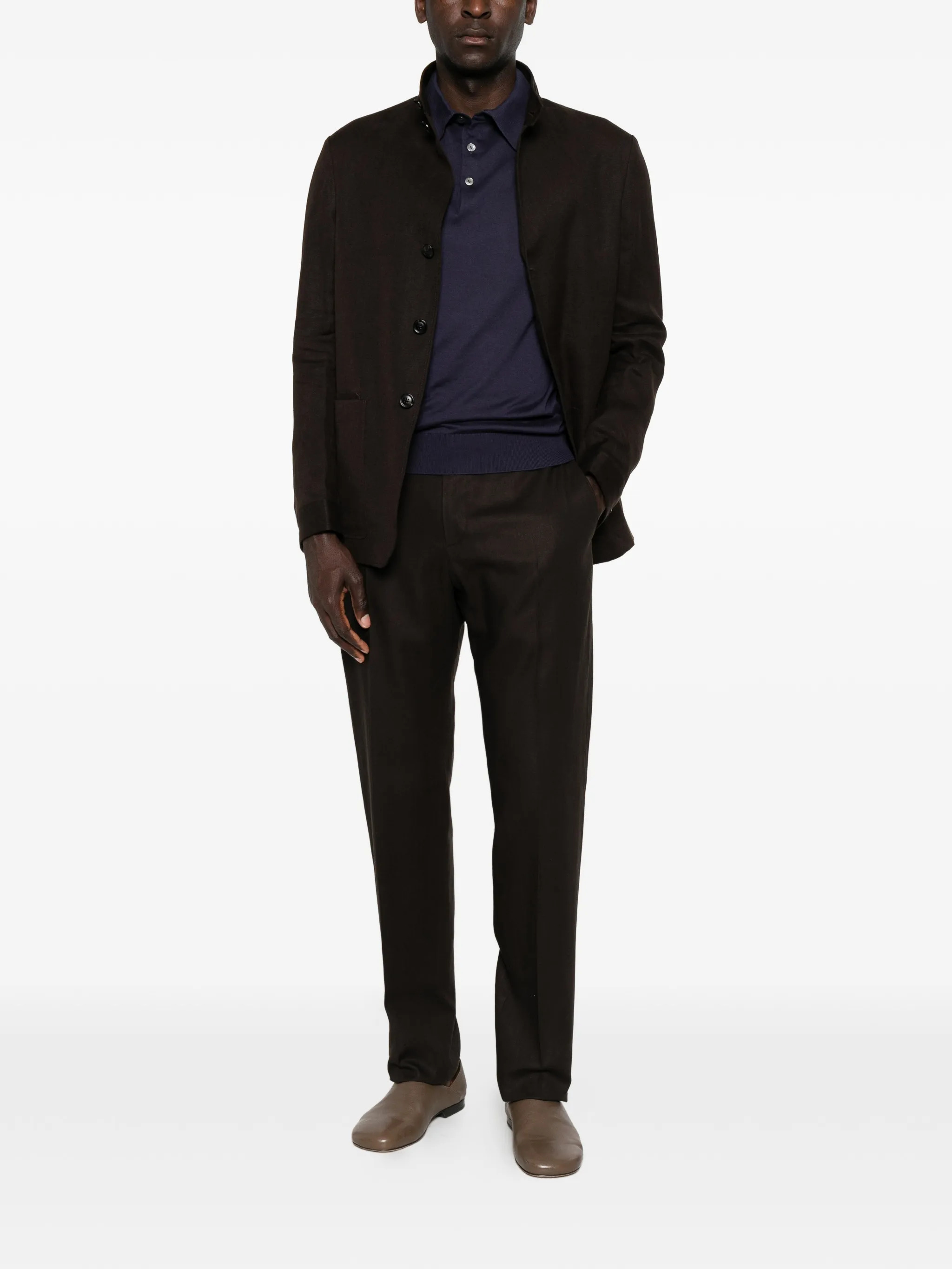 ZEGNA T-shirts and Polos UHC90A3C32B07 (ZEGNA / ポロシャツ ) | ZEGNA (ゼニア)(1)