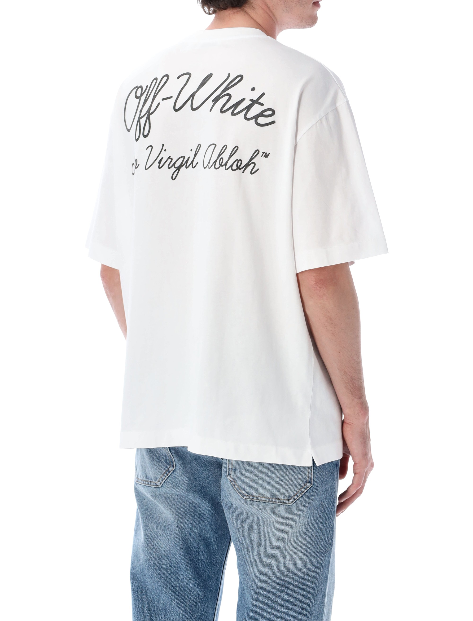 Off-White T-shirts and Polos White OMAA120S26JER01D1000 (Off-White / Tシャツ・カットソー ) | Off-White (オフホワイト)(1)