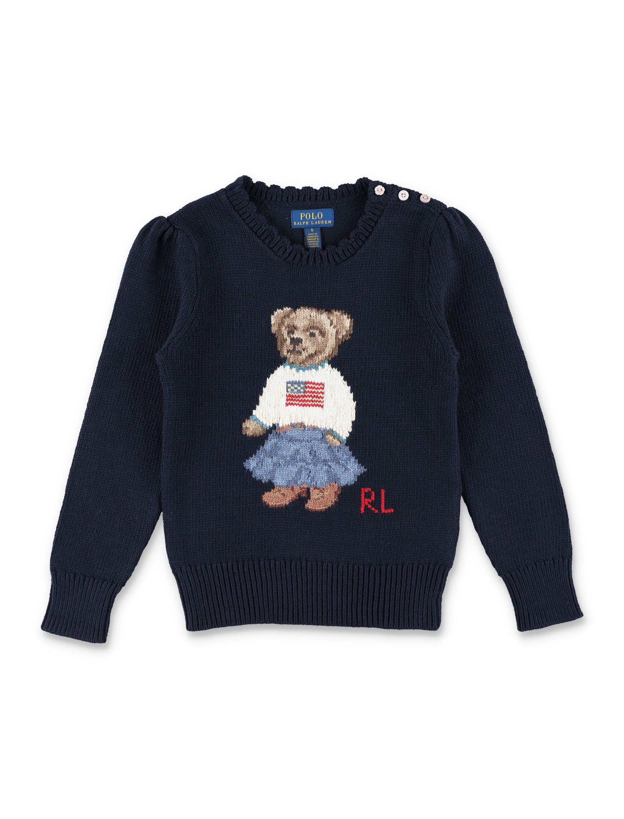 Polo Ralph Lauren Sweaters Blue 702268001 (Polo Ralph Lauren / ニット・セーター・カーディガン ) | Polo Ralph Lauren (ポロ ラルフ ローレン)