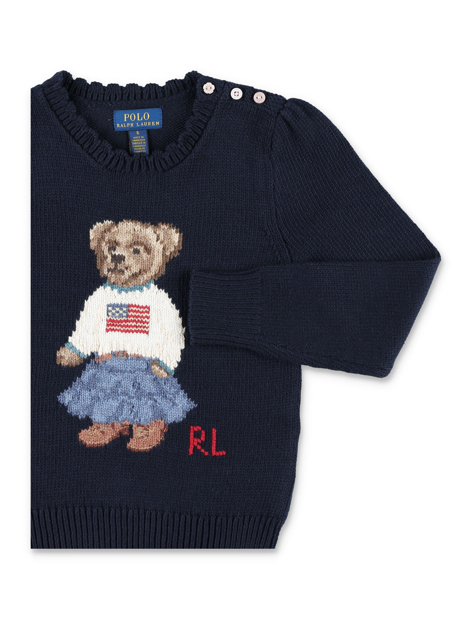 Polo Ralph Lauren Sweaters Blue 702268001 (Polo Ralph Lauren / ニット・セーター・カーディガン ) | Polo Ralph Lauren (ポロ ラルフ ローレン)(1)
