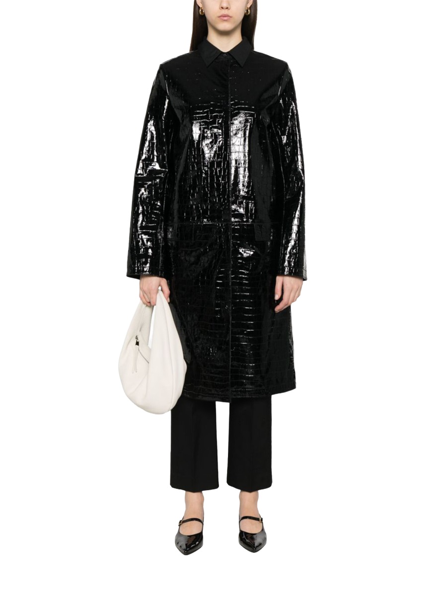 LEATHER JACKET 252WRO0219LE0129BLACK001 (TOTEME / コート ) | TOTEME (トーテム)(1)