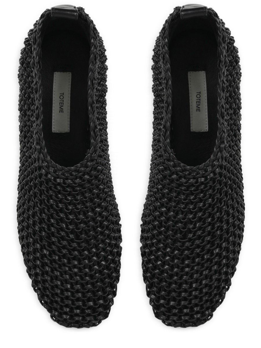 LEATHER BALLERINA 252WAS2358LE0134BLACK001 (TOTEME / フラットシューズ ) | TOTEME (トーテム)(4)