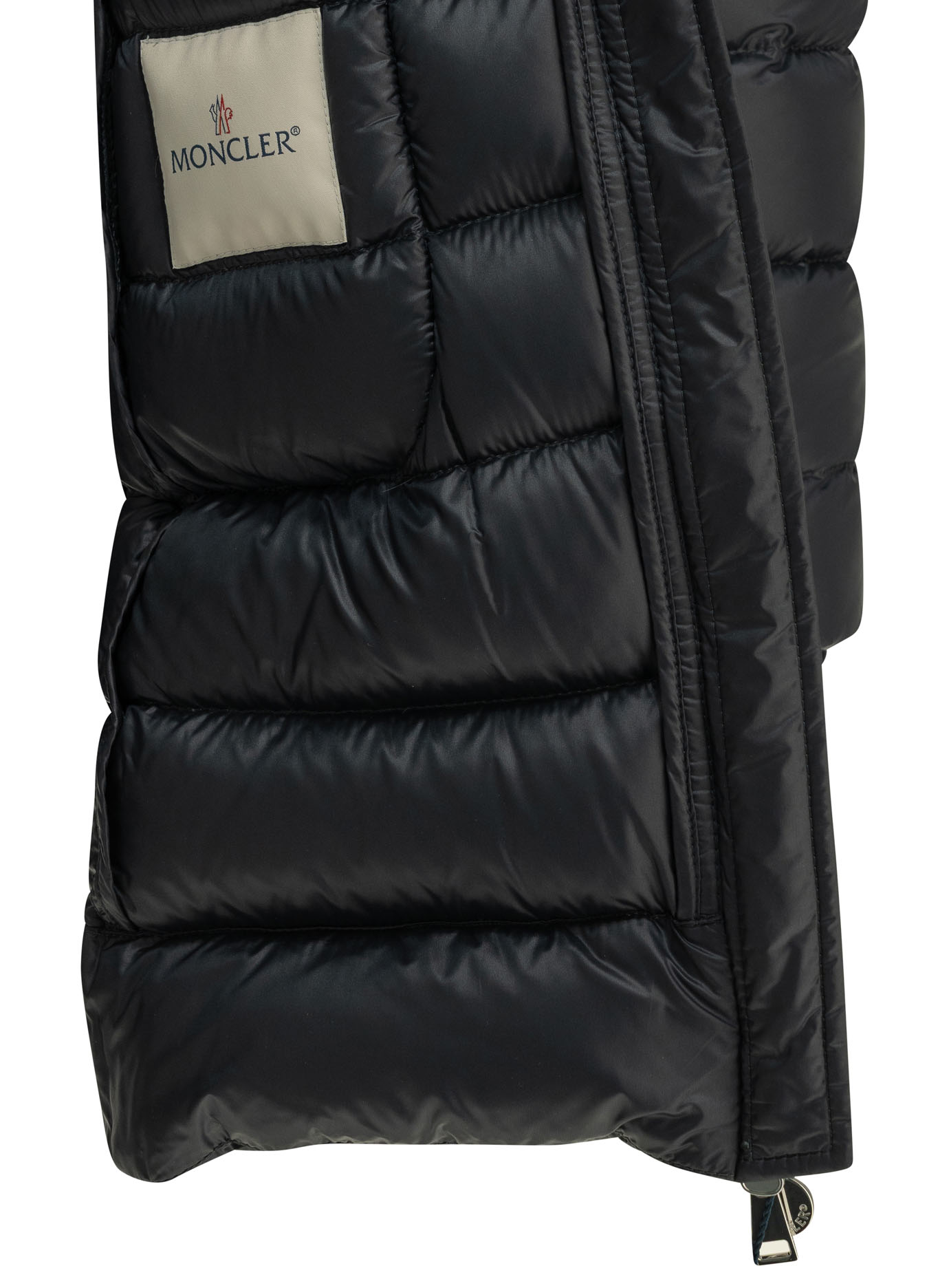 "Genet" Long down jacket GENET1C00002597YG778 (Moncler / ダウンジャケット・コート ) | Moncler (モンクレール)(1)