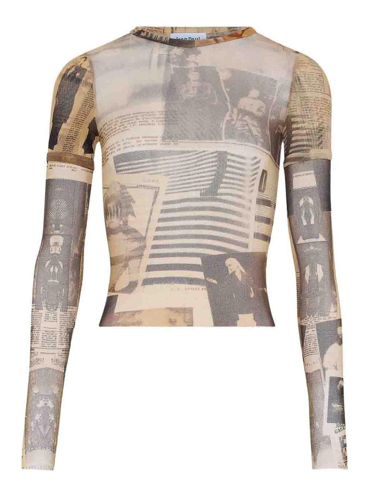 Journal Printed T-Shirt TO416M013P030830 (Jean Paul GAULTIER / Tシャツ・カットソー ) | Jean Paul GAULTIER (ジャンポール ゴルチエ)