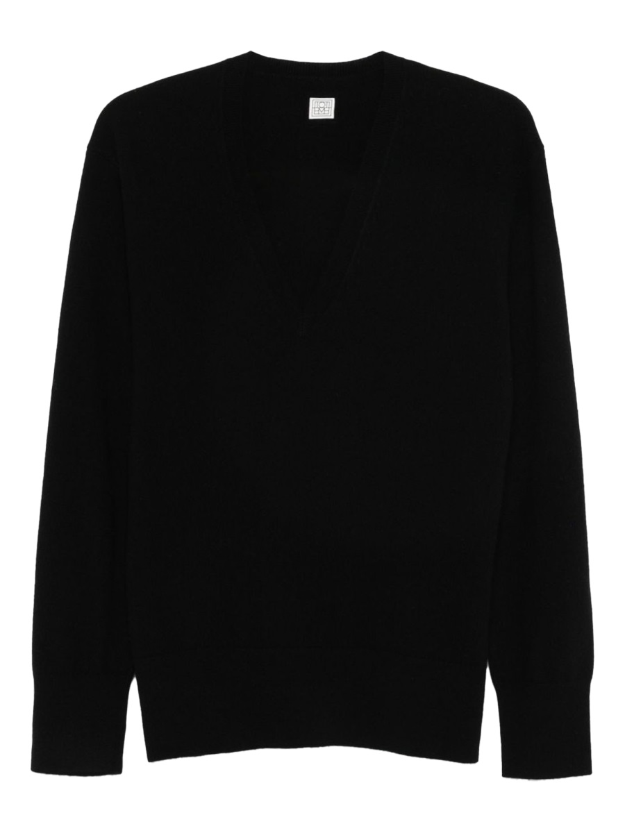 CASHMERE SWEATER 252WRT0521YA0016BLACK001 (TOTEME / ニット・セーター・カーディガン ) | TOTEME (トーテム)