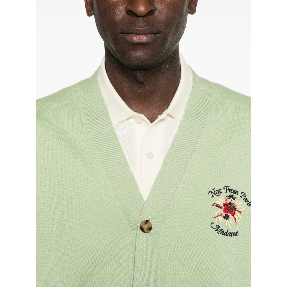 Sweater Drole De Monsieur JCA166WO007OLIVE (Drôle De Monsieur / ニット・セーター・カーディガン ) | Drôle De Monsieur (ドロールドムッシュ)(2)