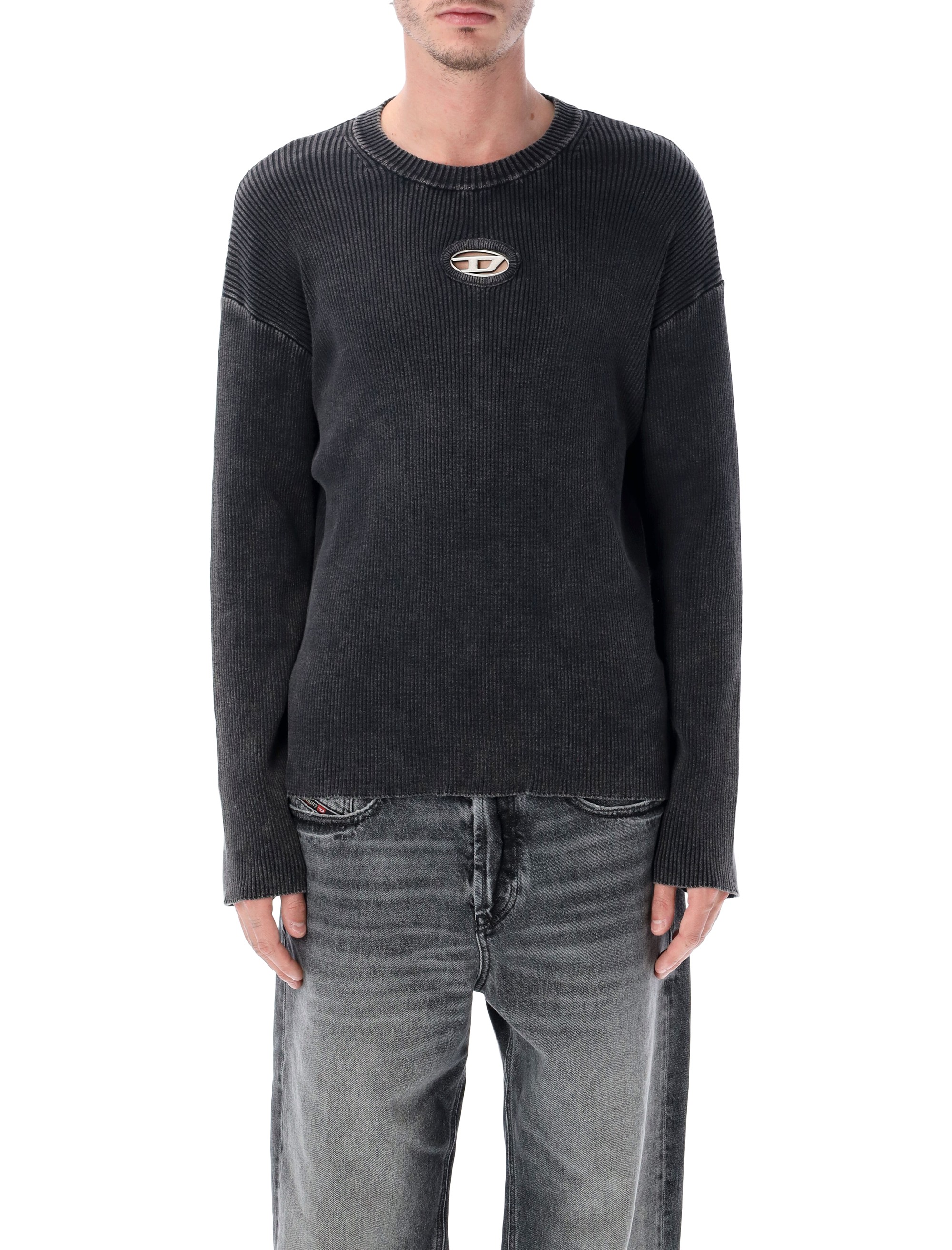 Diesel Sweaters Black A220130AKBQ900 (Diesel / ニット・セーター・カーディガン ) | Diesel (ディーゼル)