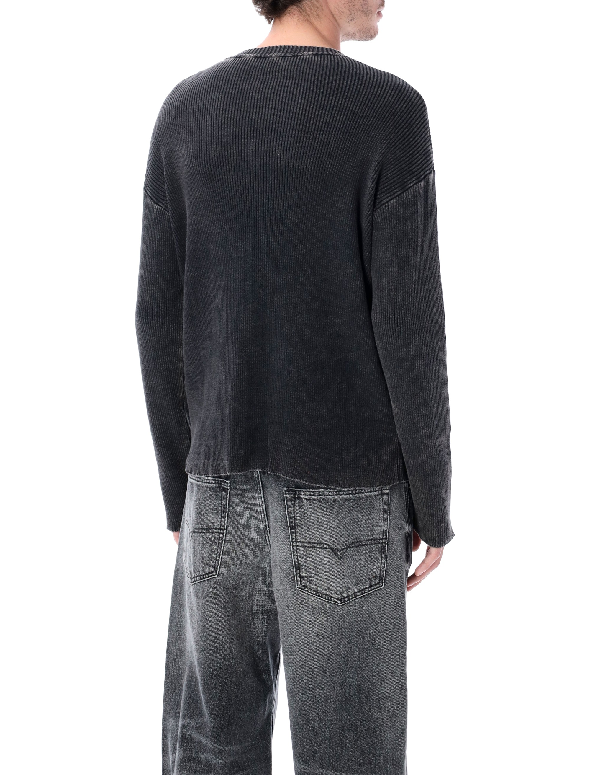 Diesel Sweaters Black A220130AKBQ900 (Diesel / ニット・セーター・カーディガン ) | Diesel (ディーゼル)(1)