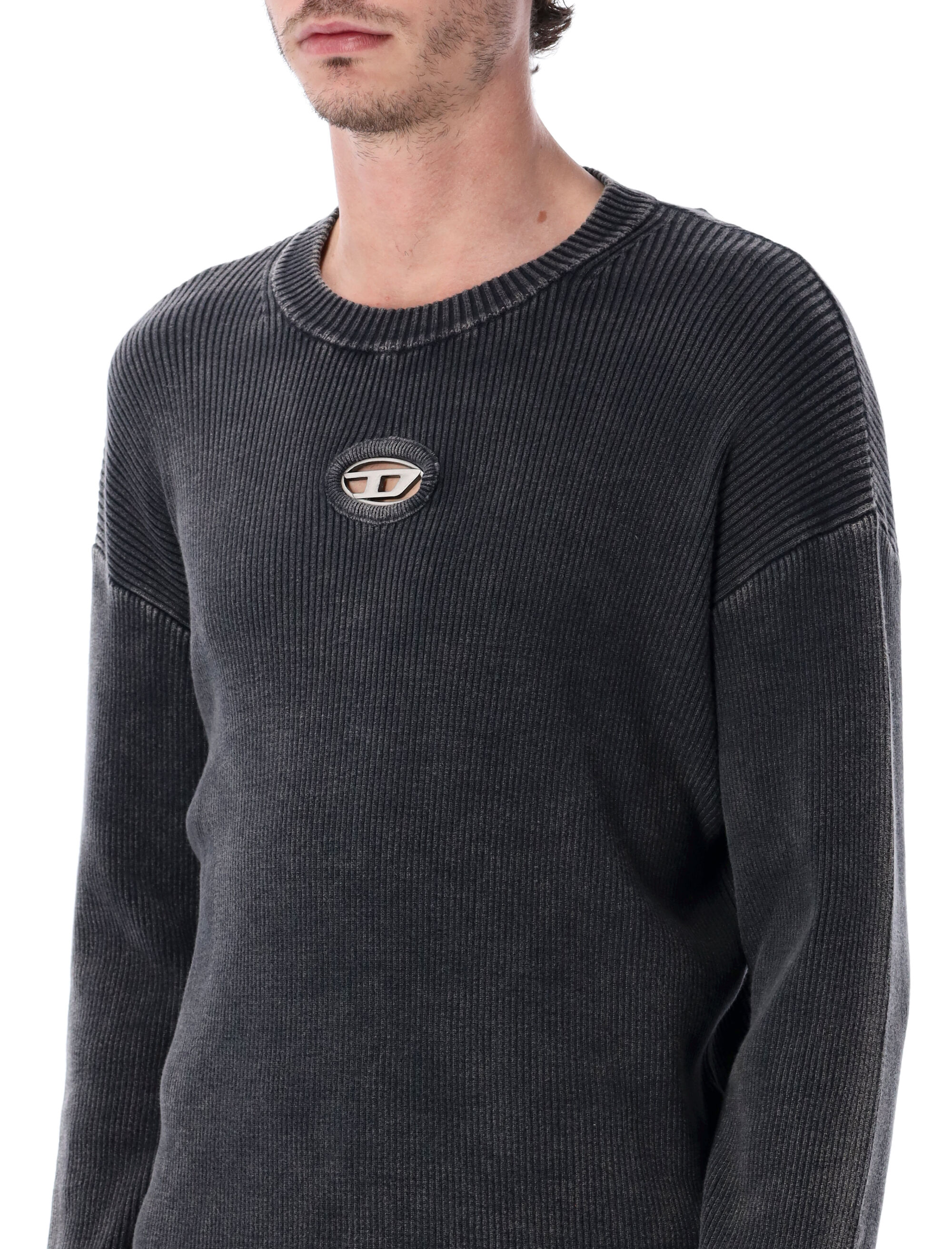 Diesel Sweaters Black A220130AKBQ900 (Diesel / ニット・セーター・カーディガン ) | Diesel (ディーゼル)(2)