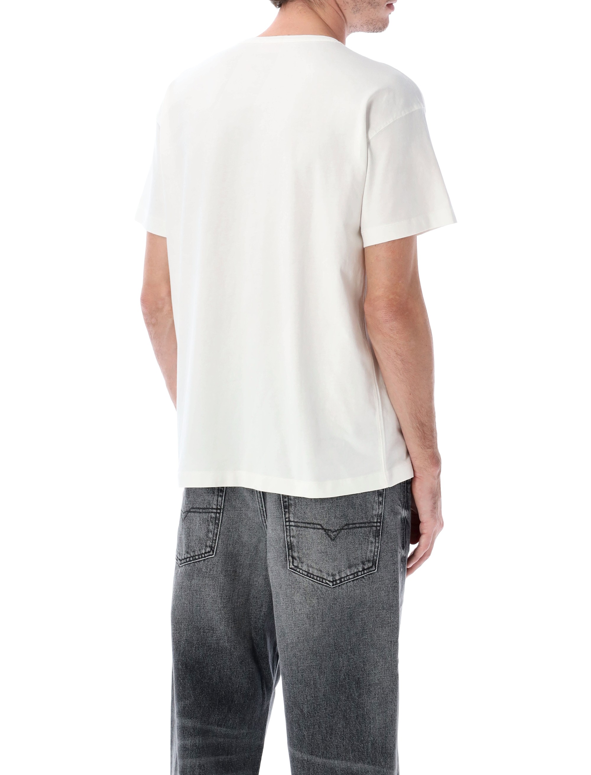 Diesel T-shirts and Polos White A202970JMBB141 (Diesel / Tシャツ・カットソー ) | Diesel (ディーゼル)(4)