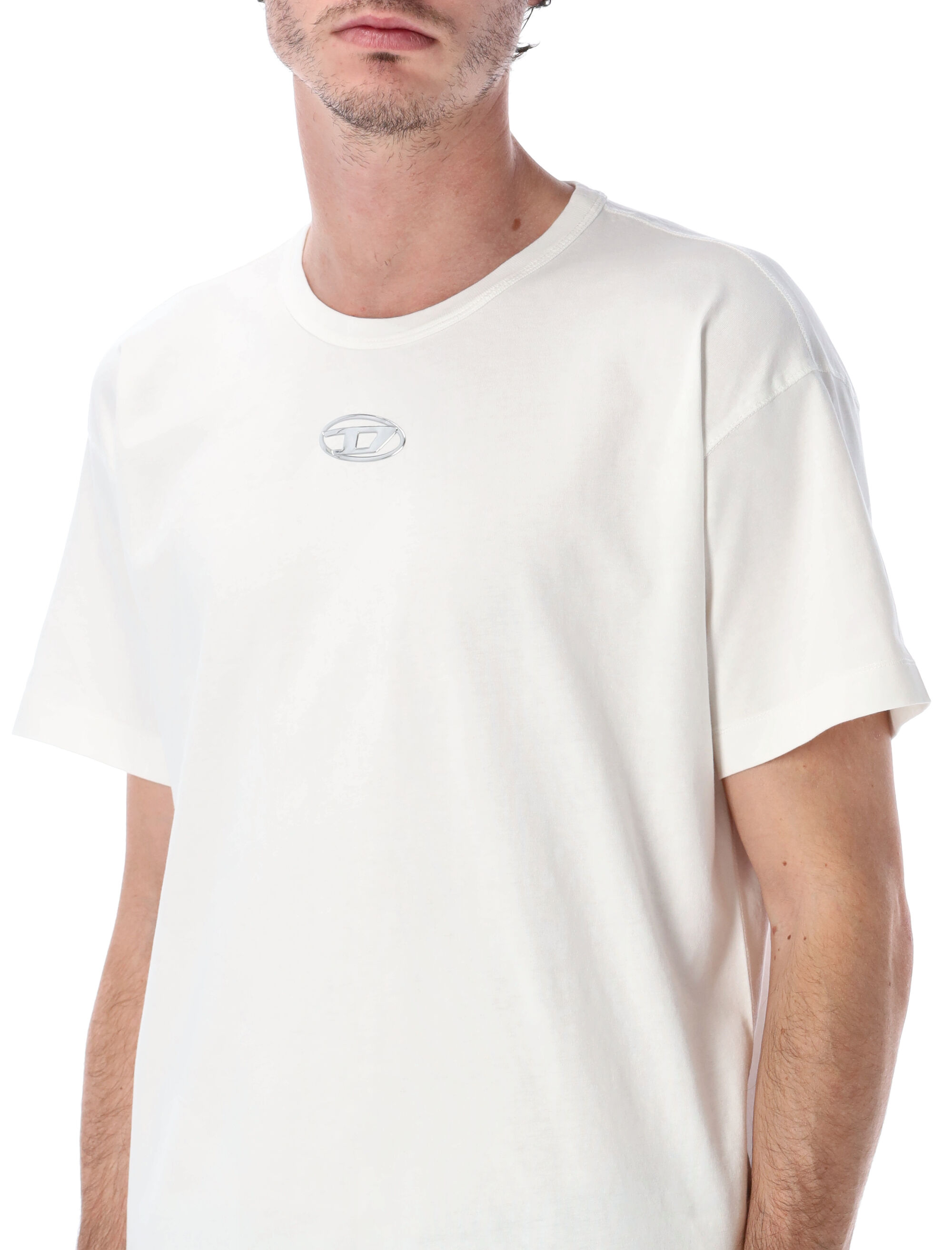 Diesel T-shirts and Polos White A202970JMBB141 (Diesel / Tシャツ・カットソー ) | Diesel (ディーゼル)(5)