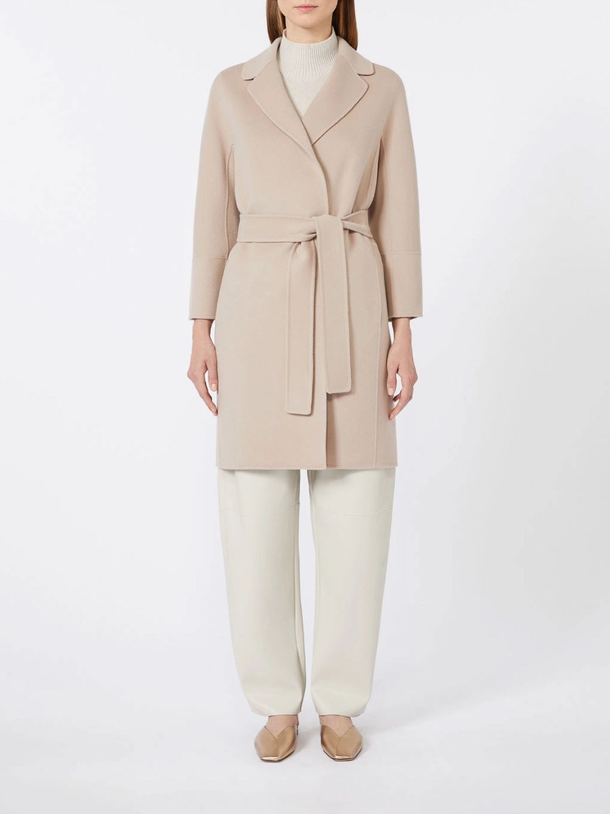 S Max Mara Cappotto Arona Pink Powder 261901105160005E15 (S MAX MARA / コート ) | S MAX MARA (エス マックスマーラ)(2)
