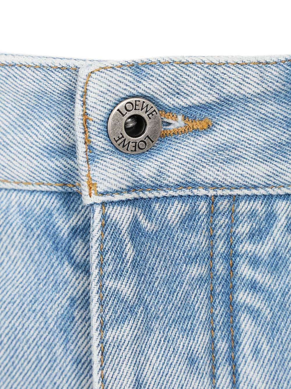 Midweight cotton denim shorts S616Y1GX088438 (LOEWE / ショートパンツ ) | LOEWE (ロエベ)(3)