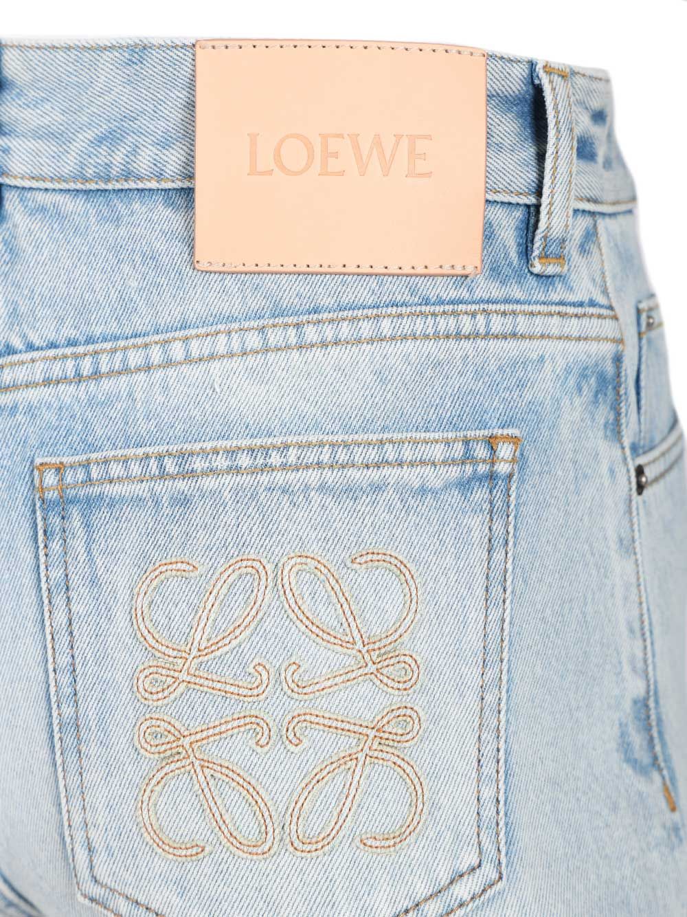 Midweight cotton denim shorts S616Y1GX088438 (LOEWE / ショートパンツ ) | LOEWE (ロエベ)(4)