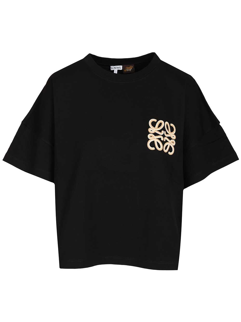 Boxy fit cotton T-shirt S616Y22X871100 (LOEWE / Tシャツ・カットソー ) | LOEWE (ロエベ)