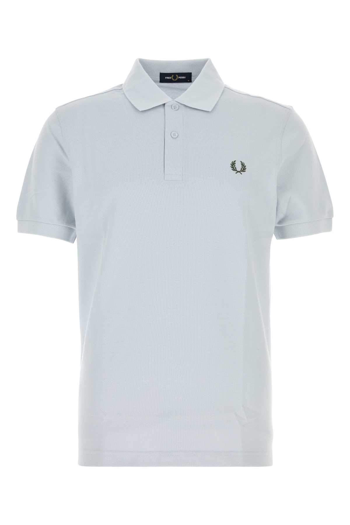 Pastel light-blue pique polo shirt M600008C (FRED PERRY / ポロシャツ ) | FRED PERRY (フレッドペリー)