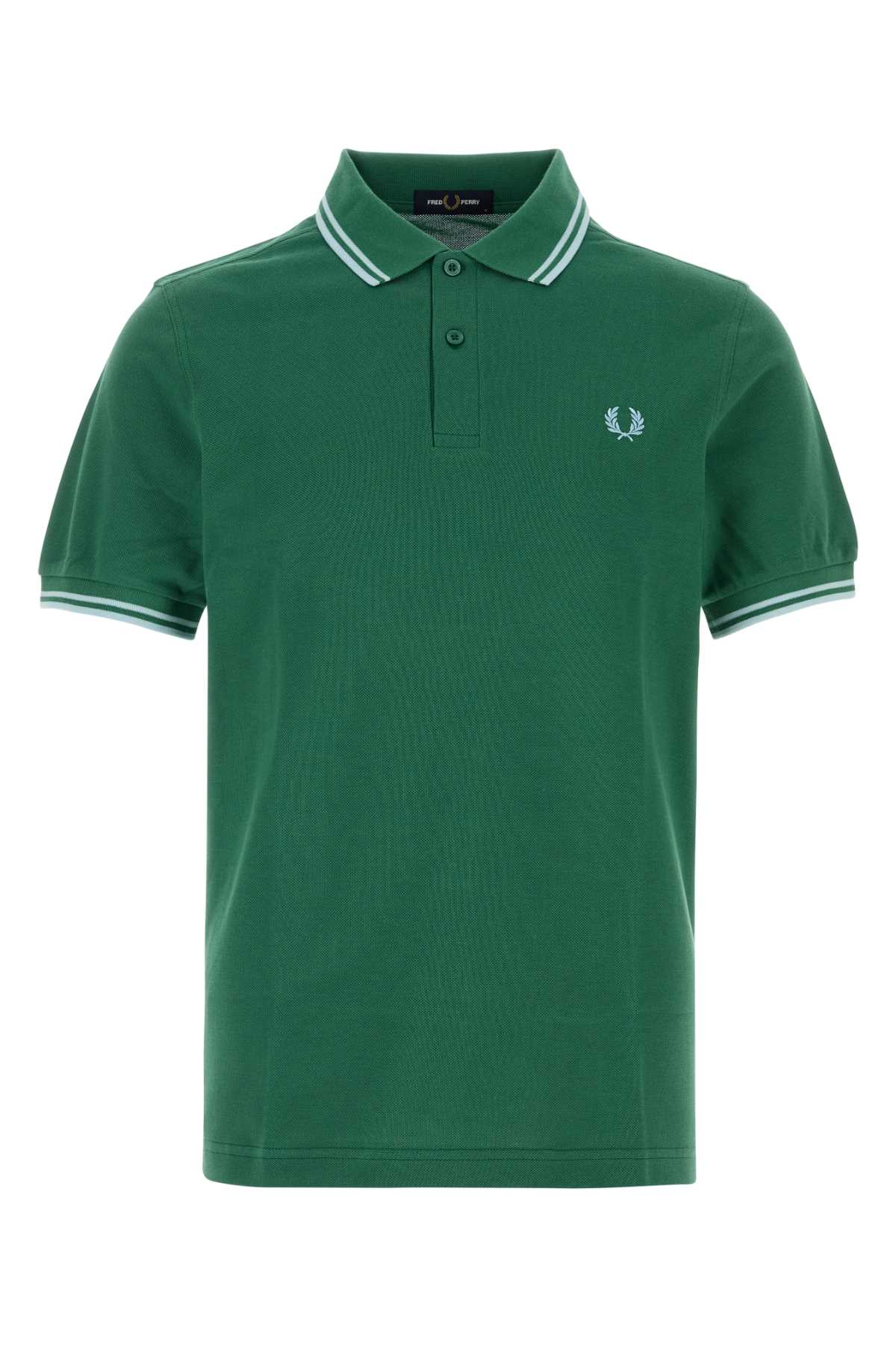 Green piquet polo shirt M3600P81B (FRED PERRY / ポロシャツ ) | FRED PERRY (フレッドペリー)