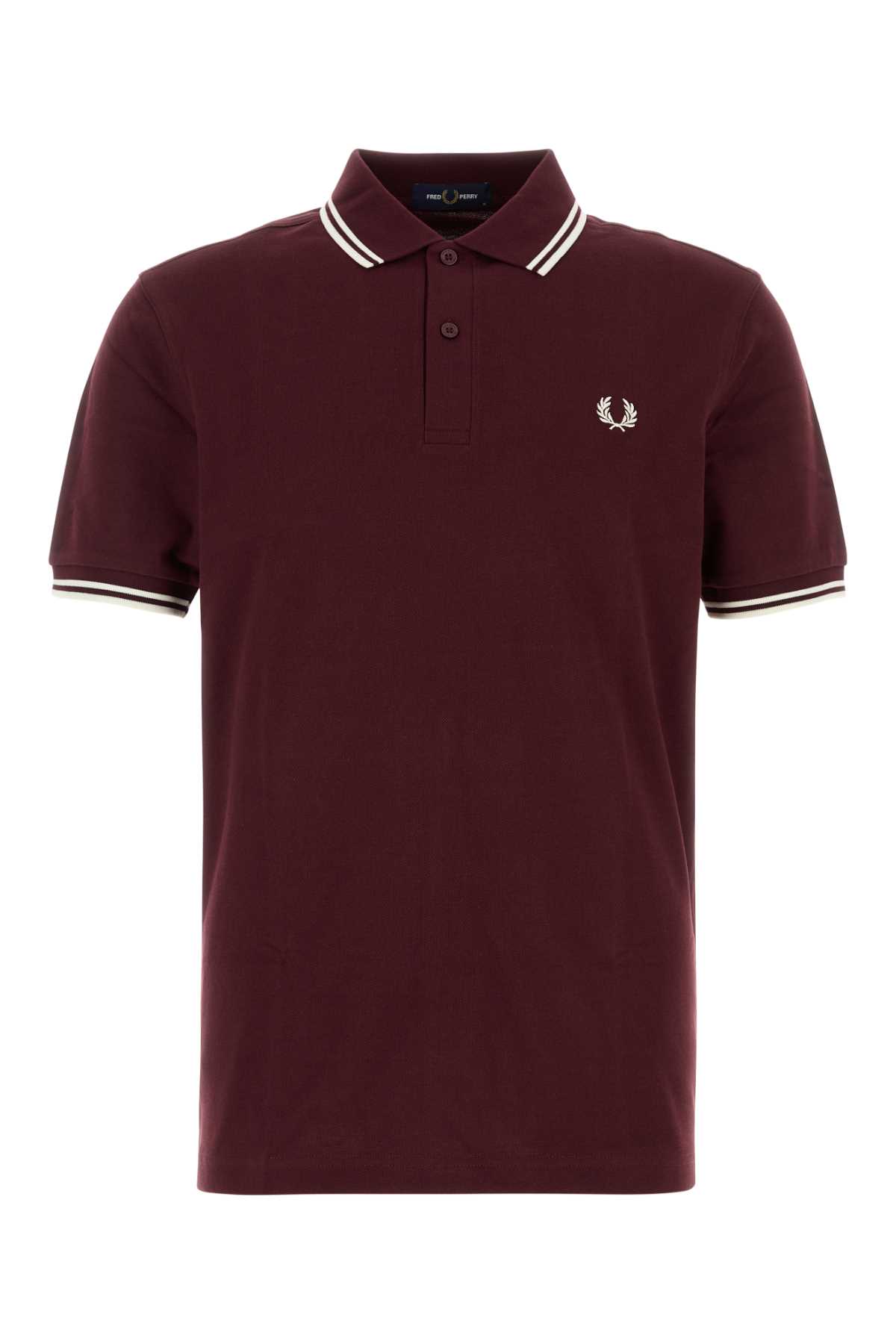 Burgundy piquet polo shirt M3600P597 (FRED PERRY / ポロシャツ ) | FRED PERRY (フレッドペリー)