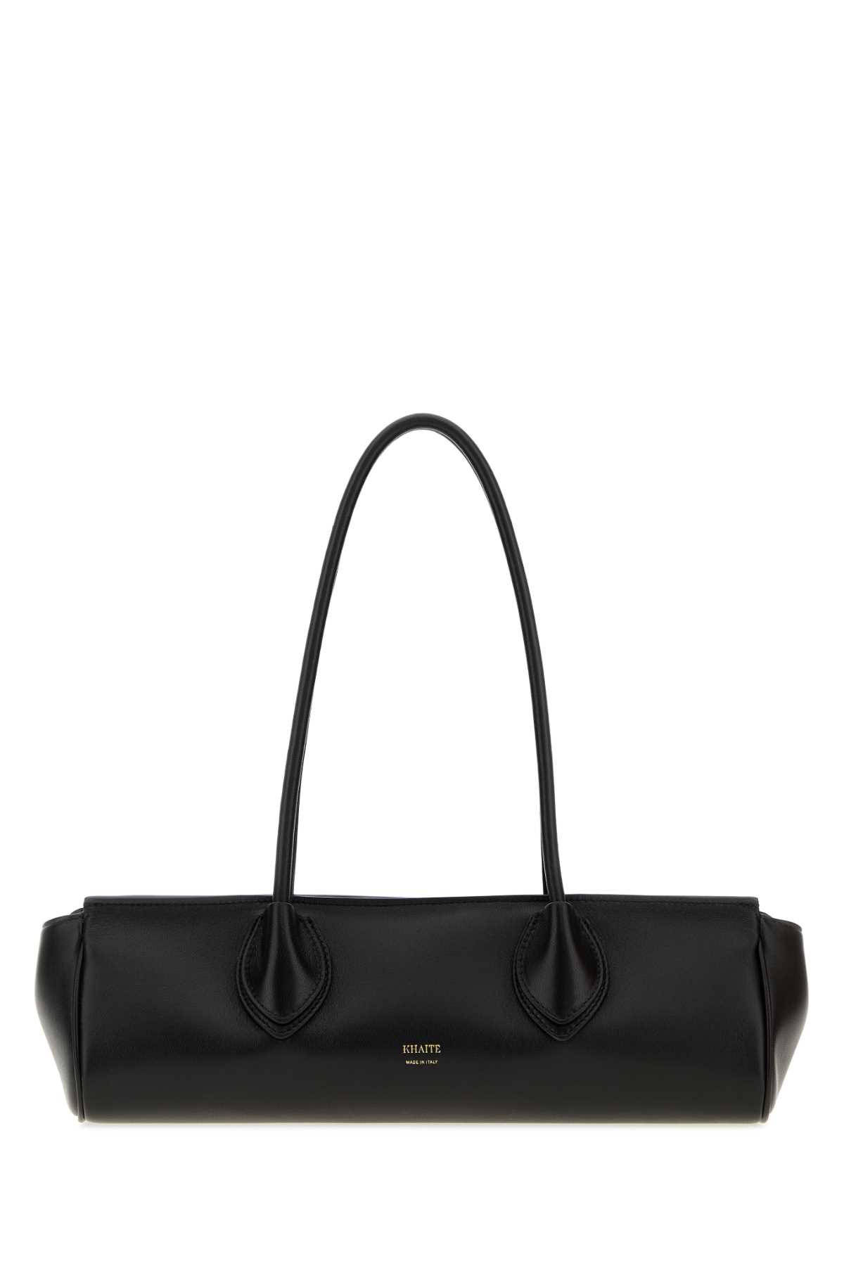 Black leather Donna shoulder bag H20571015L1015200 (KHAITE / ハンドバッグ・ショルダーバッグ ) | KHAITE (ケイト)