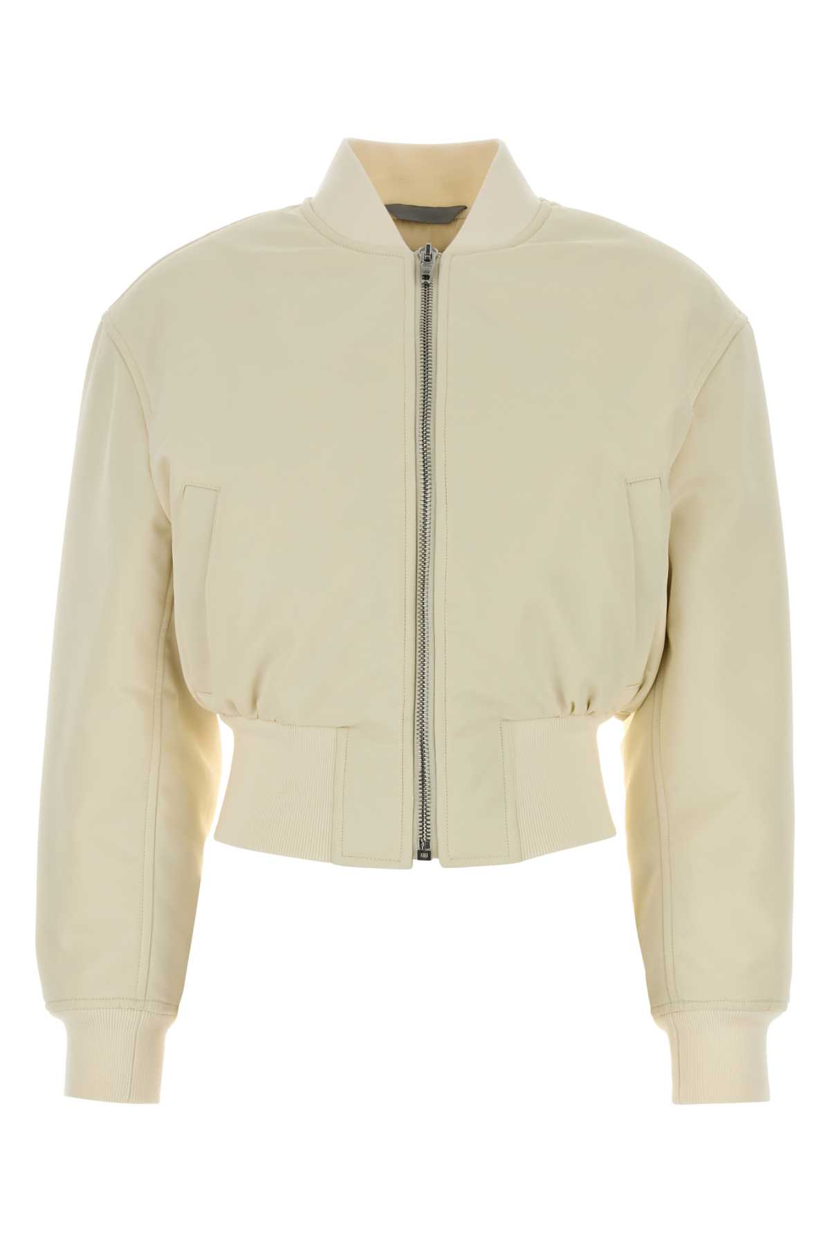 Ivory polyester bomber jacket 872303TTO299002 (Balenciaga / カジュアルジャケット ) | Balenciaga (バレンシアガ)
