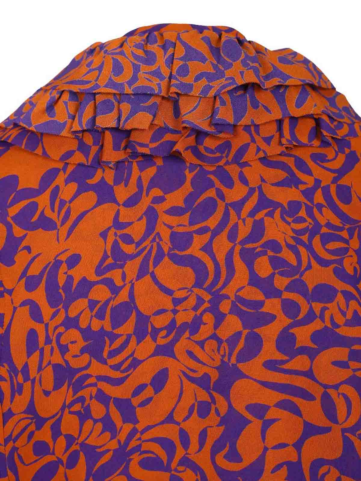 Printed Dress With Ruffles 261131E15 (Dries Van Noten / ワンピース・ドレス・オールインワン ) | Dries Van Noten (ドリスヴァンノッテン)(4)