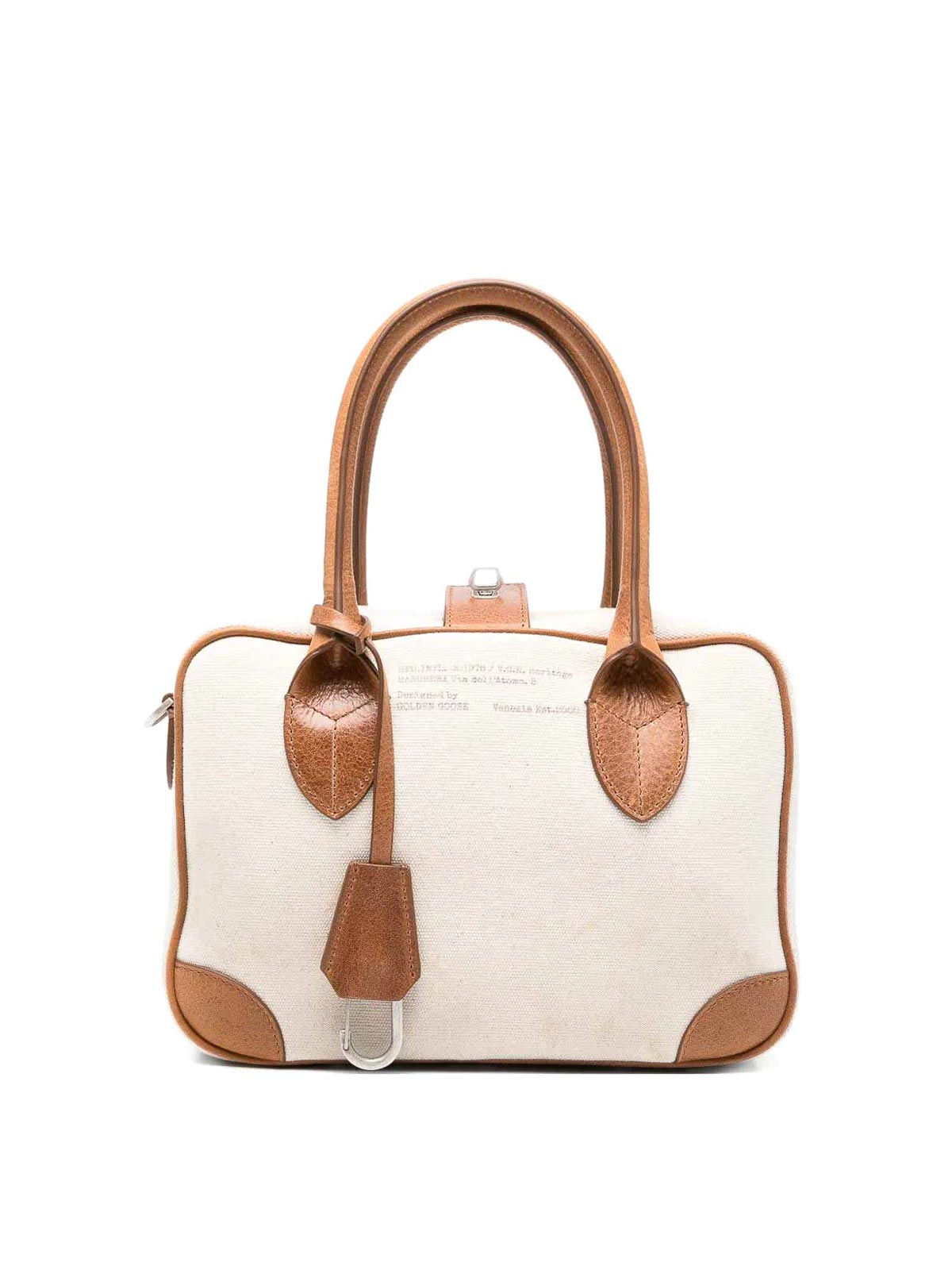 Ivory Canvas Tote Bag GWA00470A0080055700 (Golden Goose / ハンドバッグ・ショルダーバッグ ) | Golden Goose (ゴールデングース)