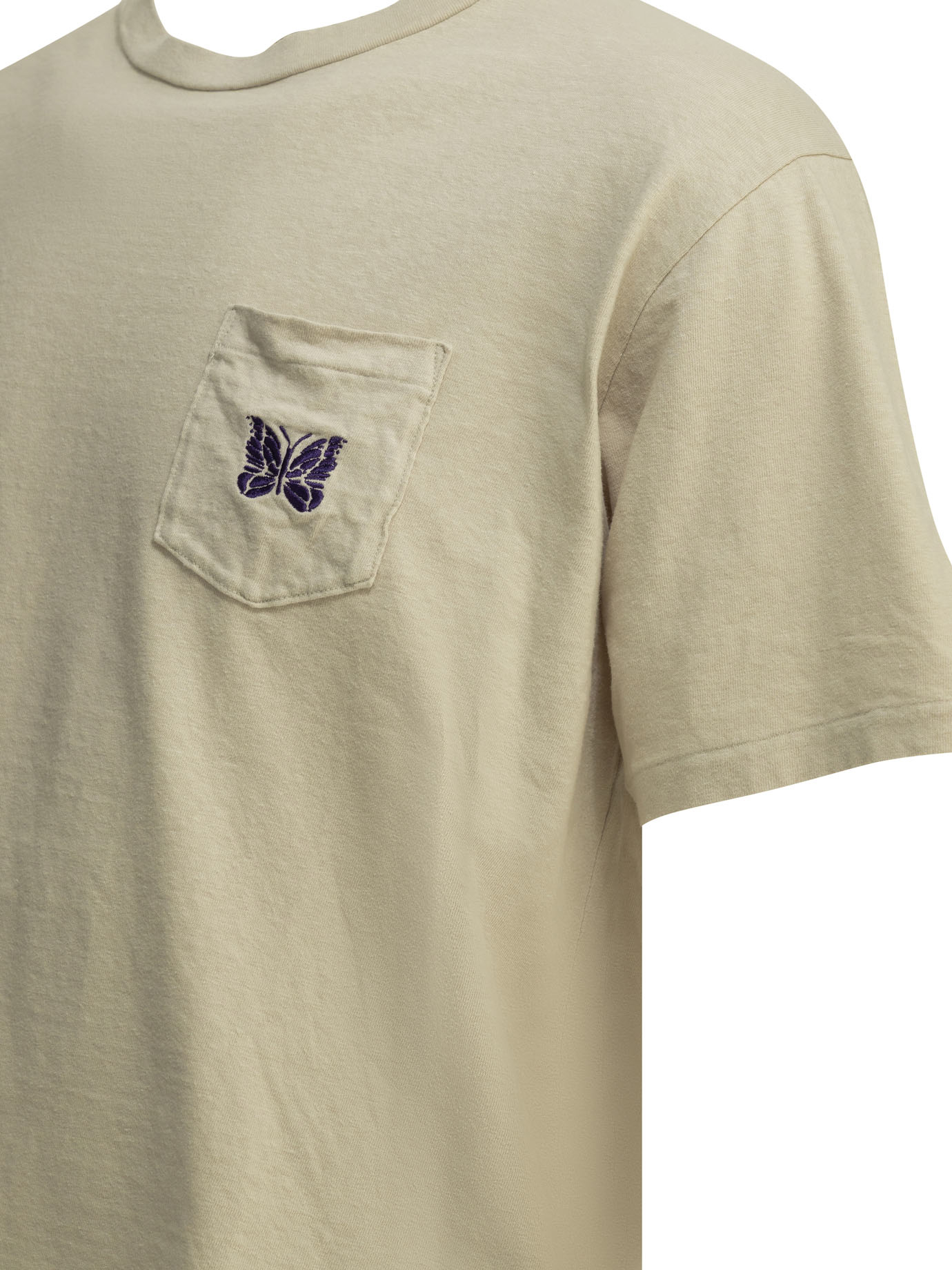 "Pocket Tee" Crew-neck T-shirt SX444ABeige (Needles / Tシャツ・カットソー ) | Needles (ニードルズ)(3)