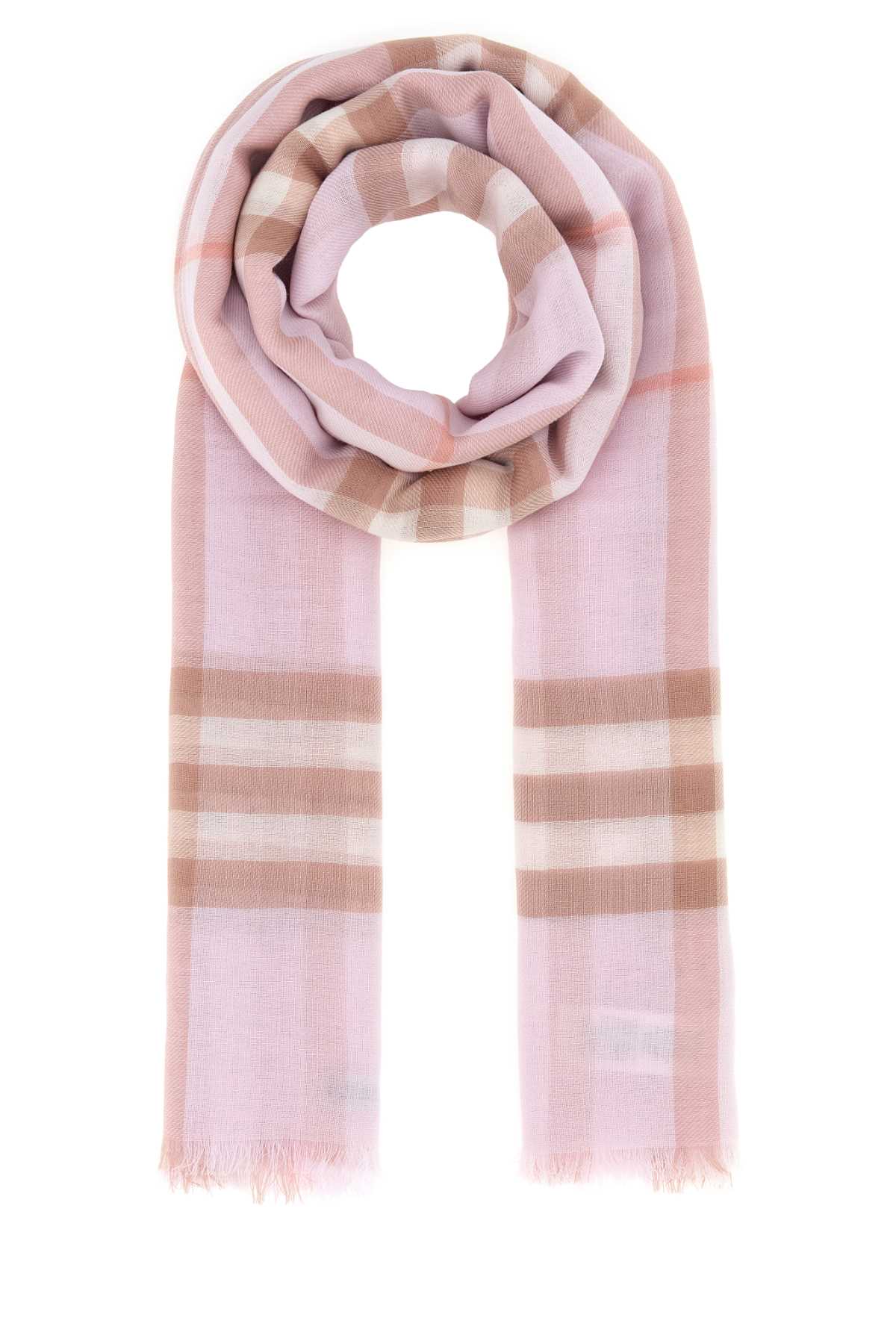Embroidered wool scarf 8122921A3245 (Burberry / スカーフ・マフラー ) | Burberry (バーバリー)