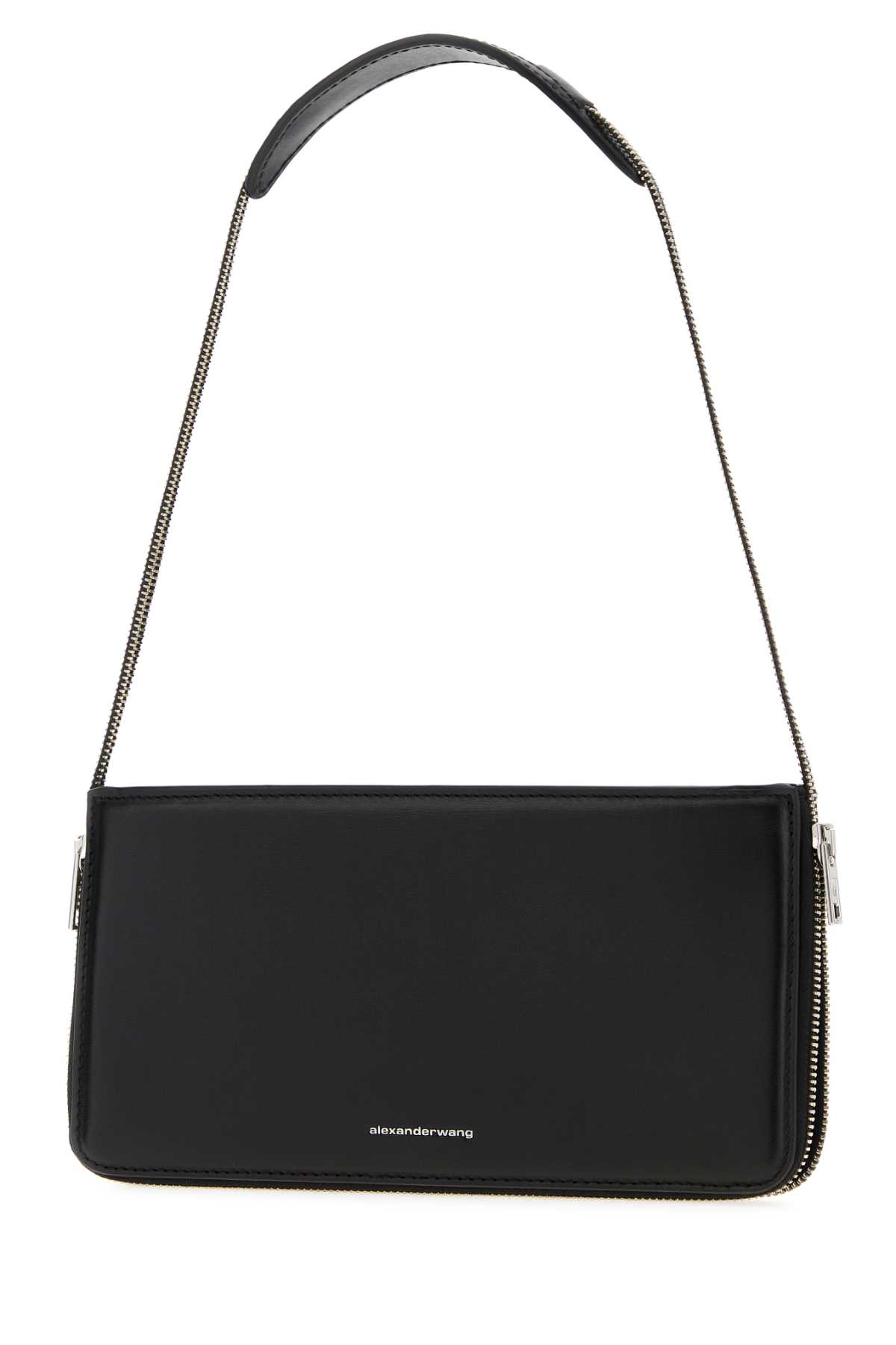 Black leather mini Siren shoulder bag 20226P70L001 (alexanderwang / ハンドバッグ・ショルダーバッグ ) | alexanderwang (アレキサンダーワン)(1)