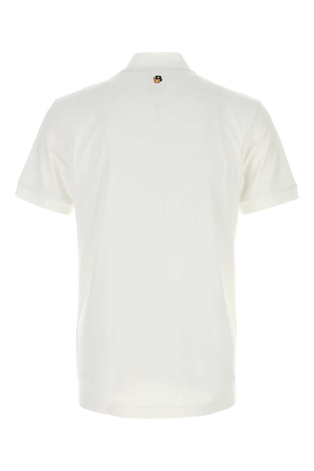 White polyester t-shirt 50554545100 (HUGO BOSS / ポロシャツ ) | HUGO BOSS (ヒューゴボス)(1)