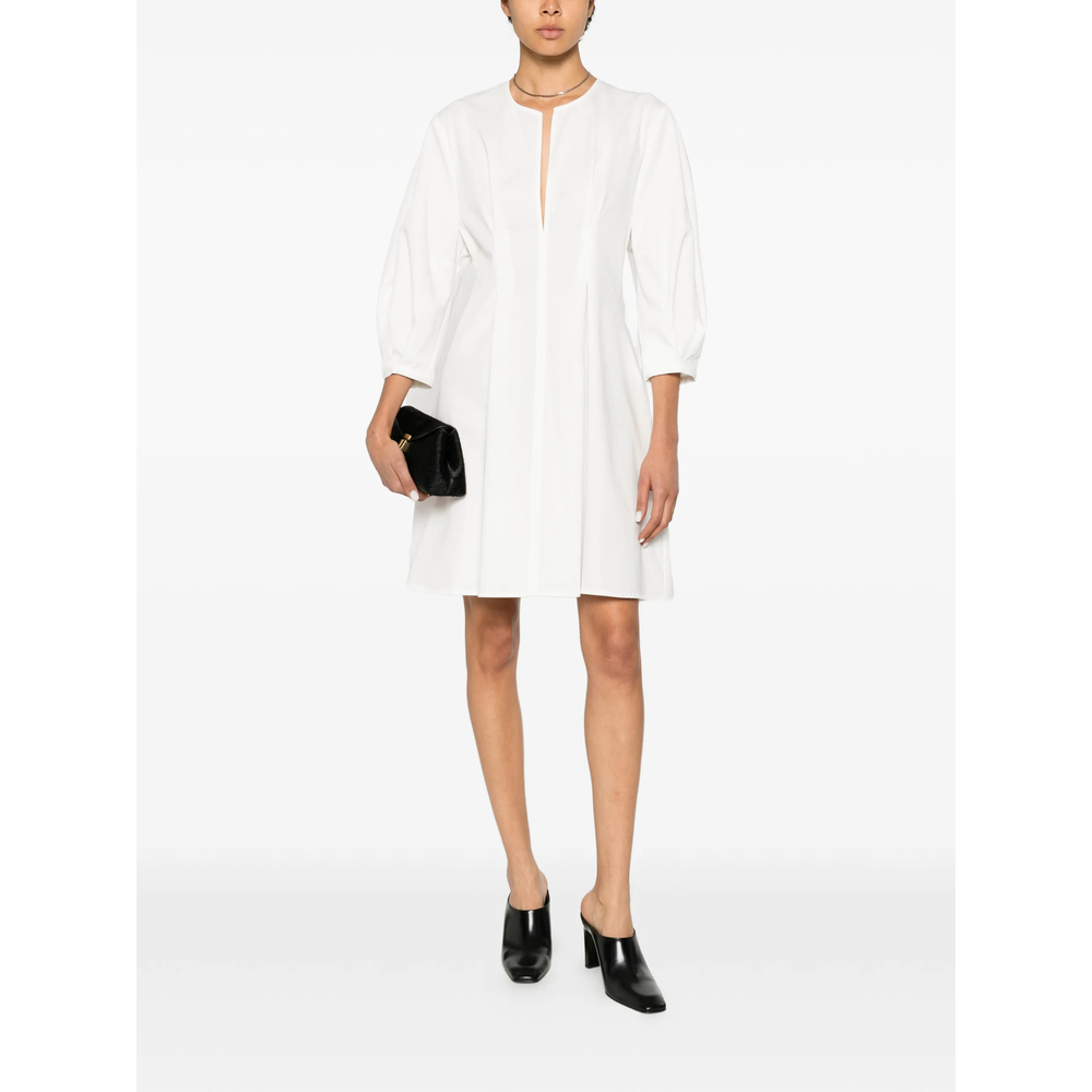 Dress Toteme 262WRD0336FB0490047WHITE (TOTEME / ワンピース・ドレス・オールインワン ) | TOTEME (トーテム)(3)