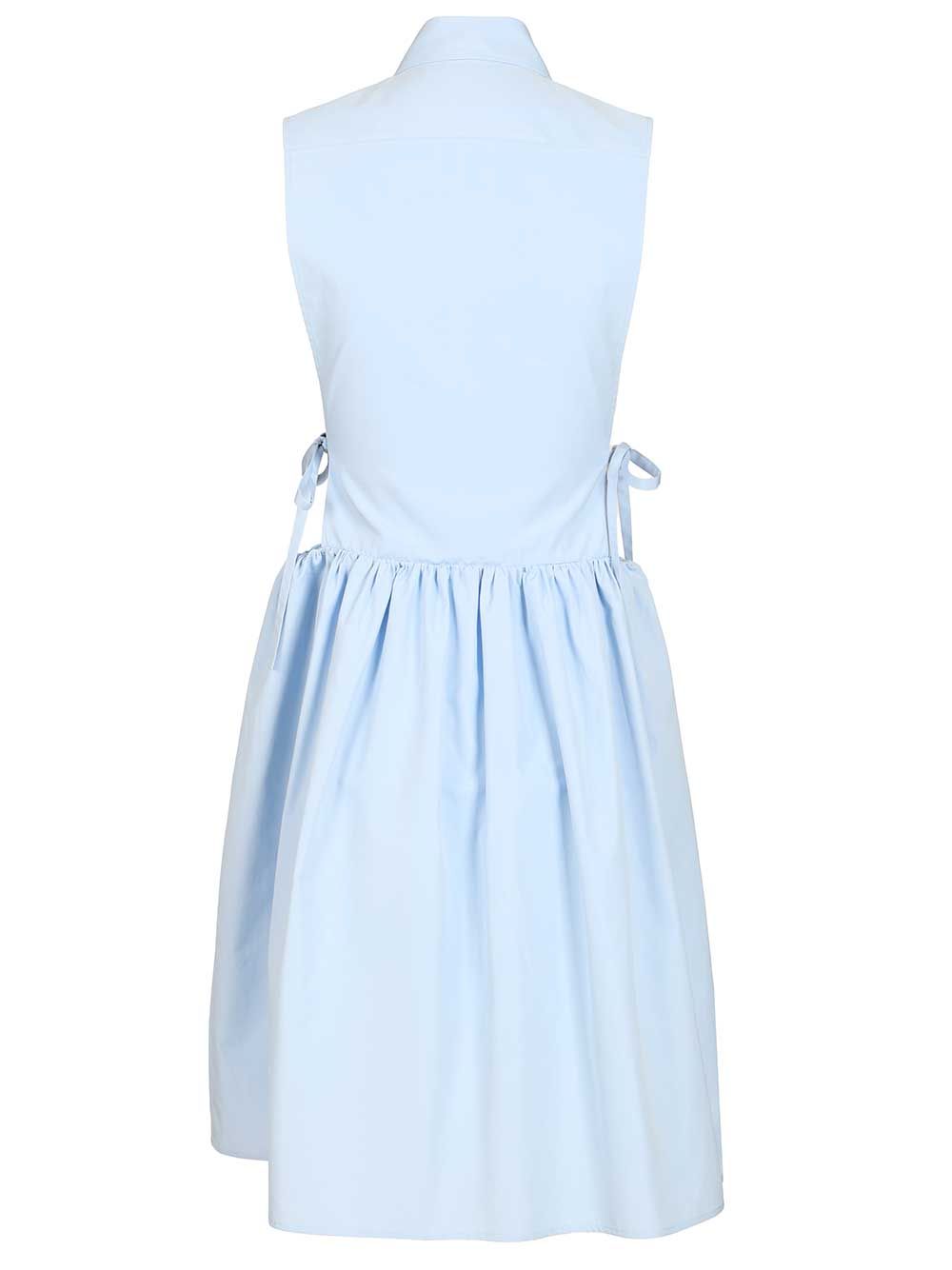 Sleeveless poplin dress MF6389 (MIU MIU / ワンピース・ドレス・オールインワン ) | MIU MIU (ミュウミュウ)(1)