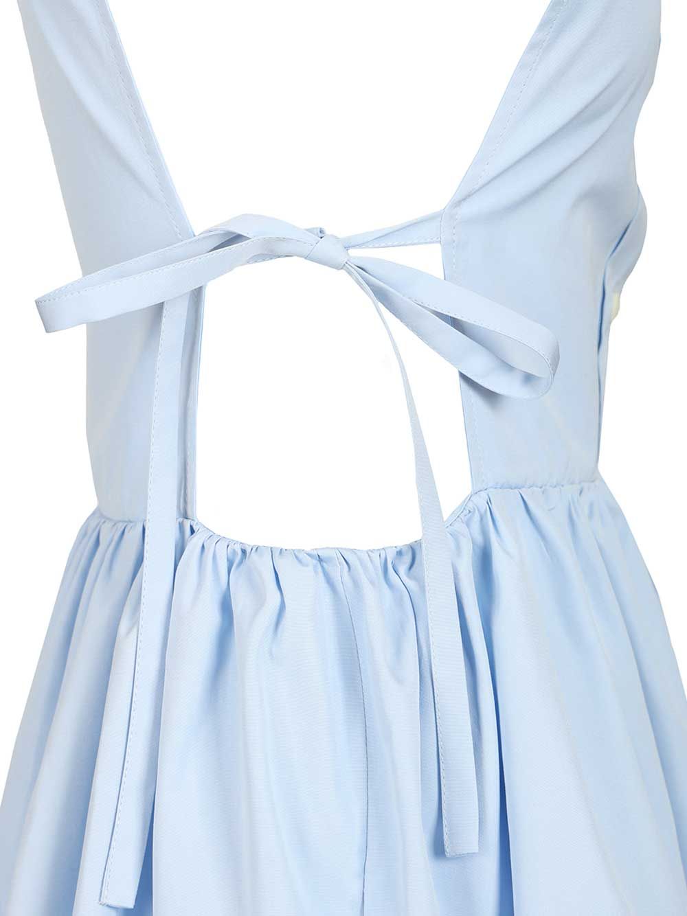 Sleeveless poplin dress MF6389 (MIU MIU / ワンピース・ドレス・オールインワン ) | MIU MIU (ミュウミュウ)(3)