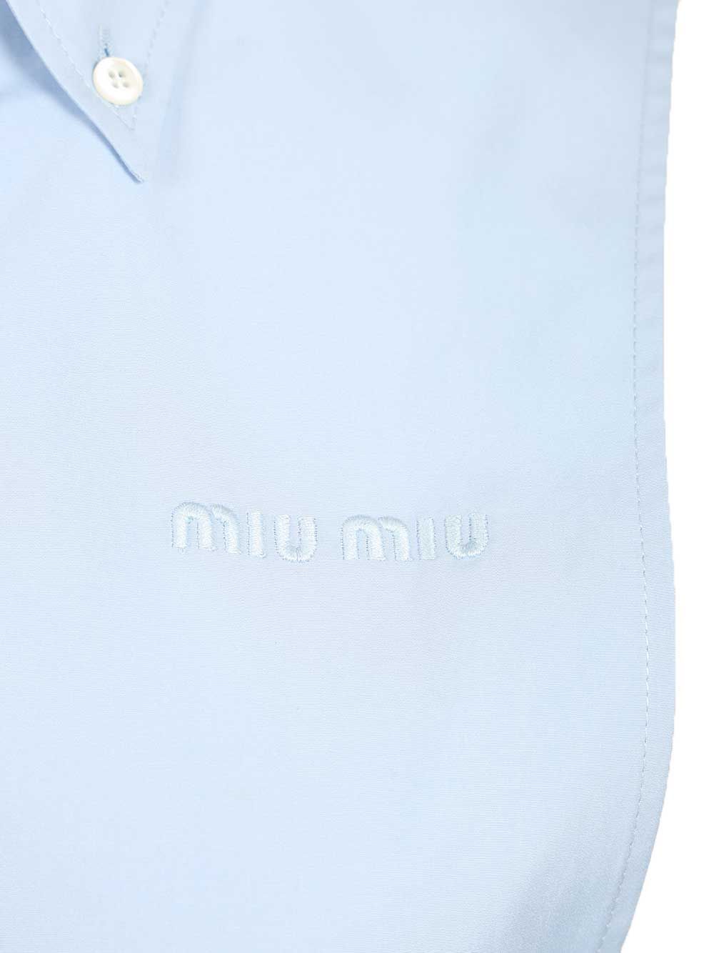 Sleeveless poplin dress MF6389 (MIU MIU / ワンピース・ドレス・オールインワン ) | MIU MIU (ミュウミュウ)(5)