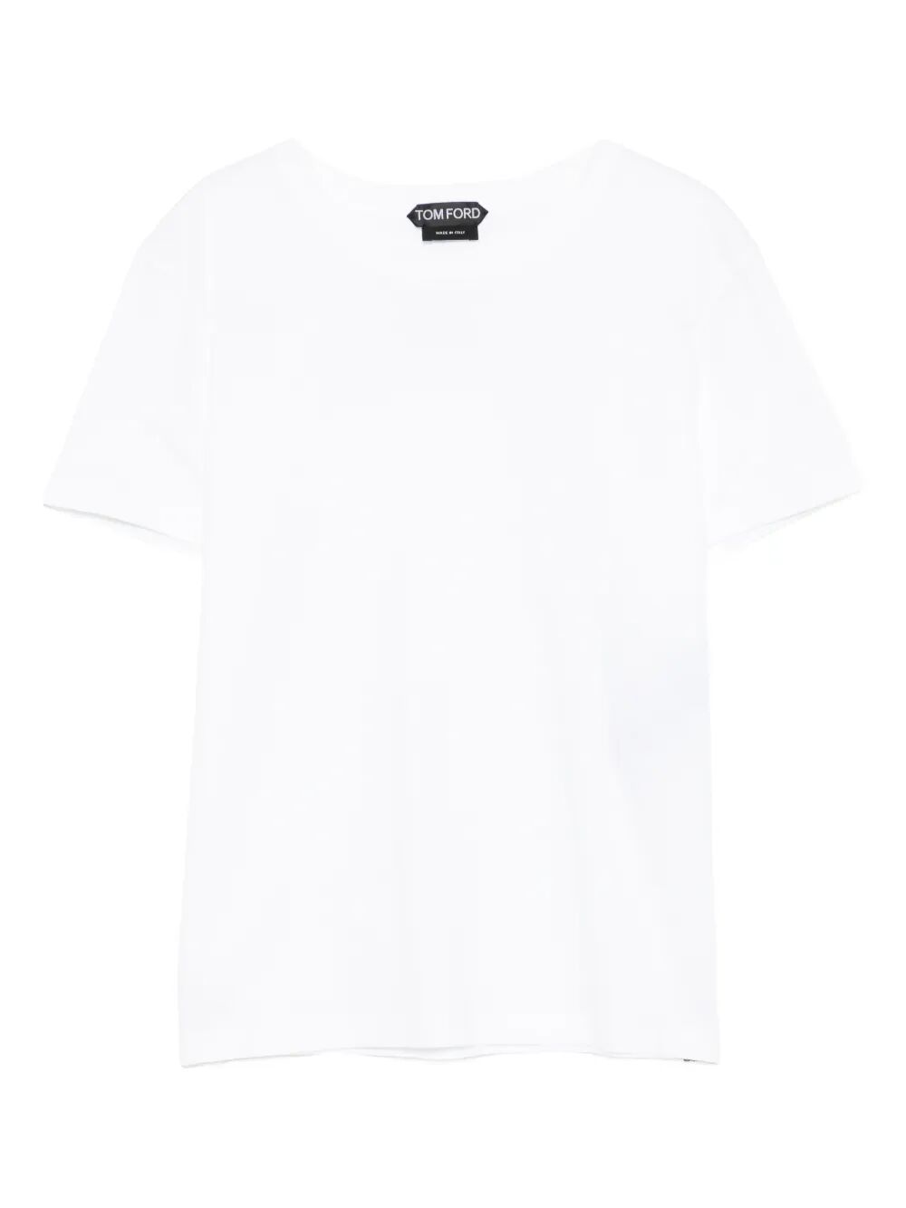 COTTON T-SHIRT WITH TF LOGO EMBROIDERY TSJ629JEX180WAA (TOM FORD / Tシャツ・カットソー ) | TOM FORD (トムフォード)