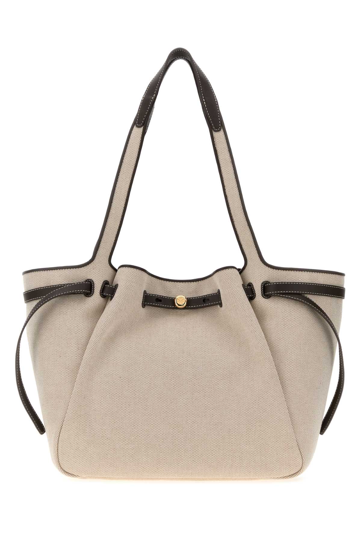 Beige canvas Romy shopping bag 178714960 (TORY BURCH / トートバッグ ) | TORY BURCH (トリーバーチ)