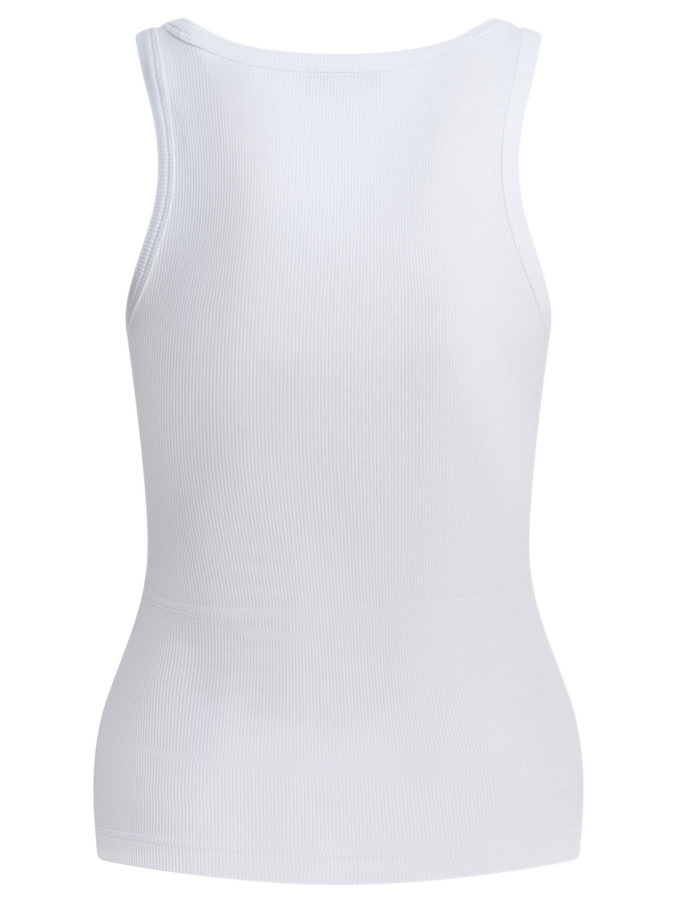 Cotton tank top AA9H1389J085C000 (ALAIA / タンクトップ・キャミソール ) | ALAIA (アライア)(1)