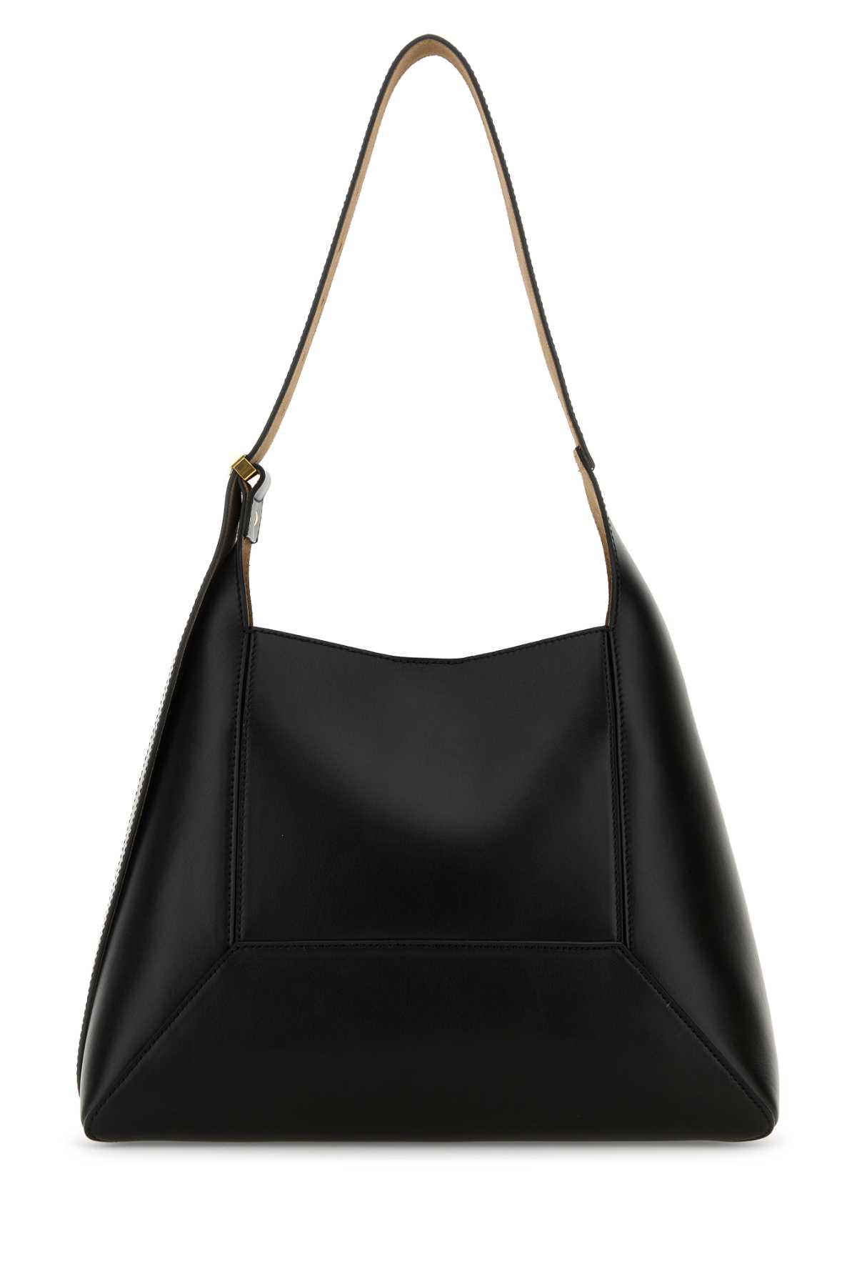 Black leather Diamond shoulder bag DIAMONDHOBOMHUTBLACKGOLD (JIMMY CHOO / ハンドバッグ・ショルダーバッグ ) | JIMMY CHOO (ジミー チュウ)(2)