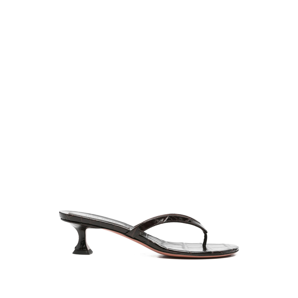 Shoes Amina Muaddi JULIETTE45COFFE (AMINA MUADDI / サンダル ) | AMINA MUADDI (アミナ モアディ)