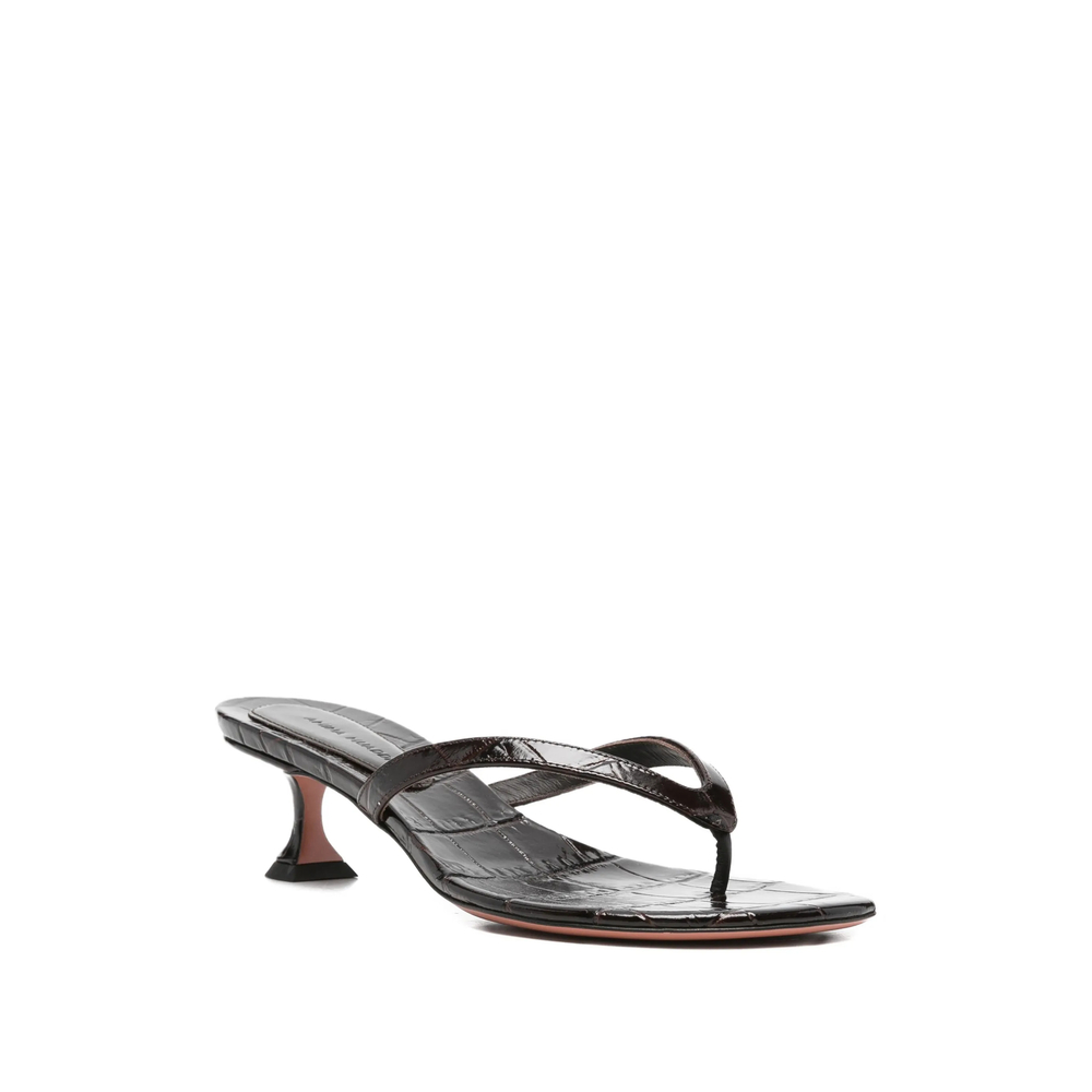 Shoes Amina Muaddi JULIETTE45COFFE (AMINA MUADDI / サンダル ) | AMINA MUADDI (アミナ モアディ)(2)
