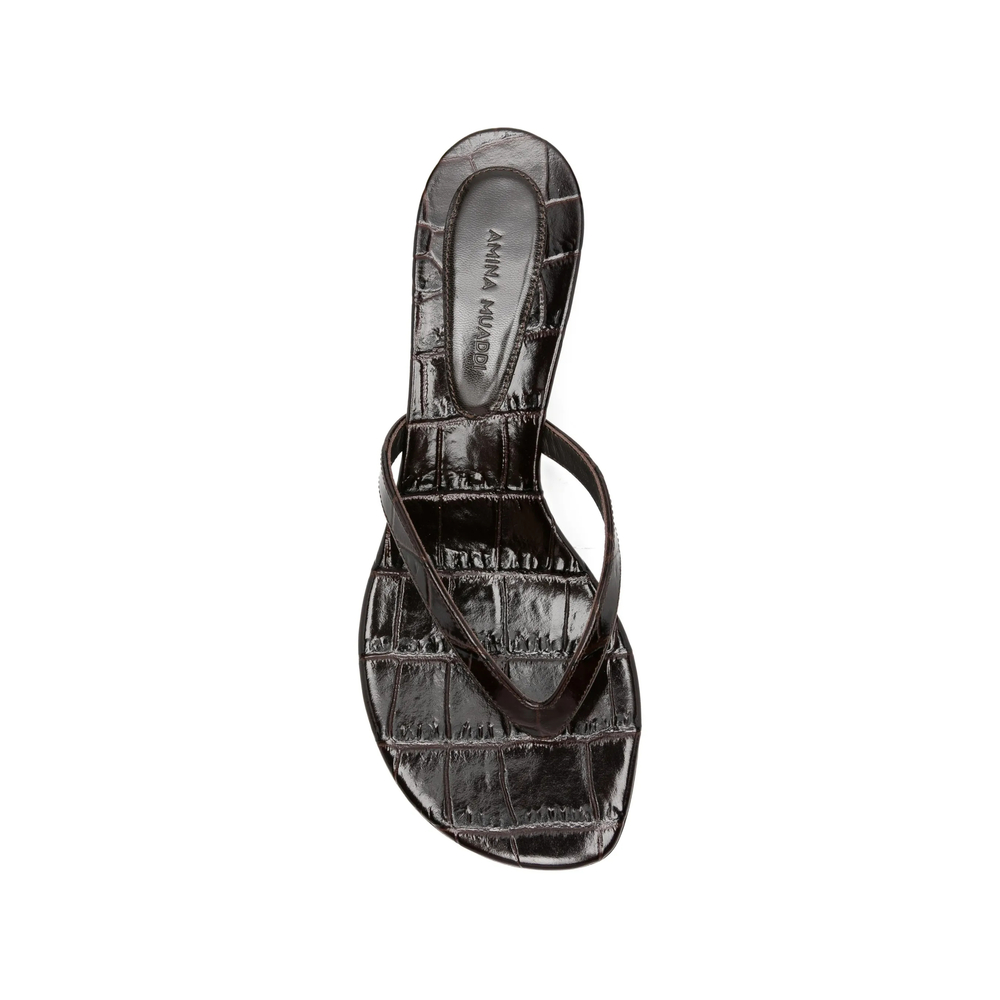 Shoes Amina Muaddi JULIETTE45COFFE (AMINA MUADDI / サンダル ) | AMINA MUADDI (アミナ モアディ)(3)