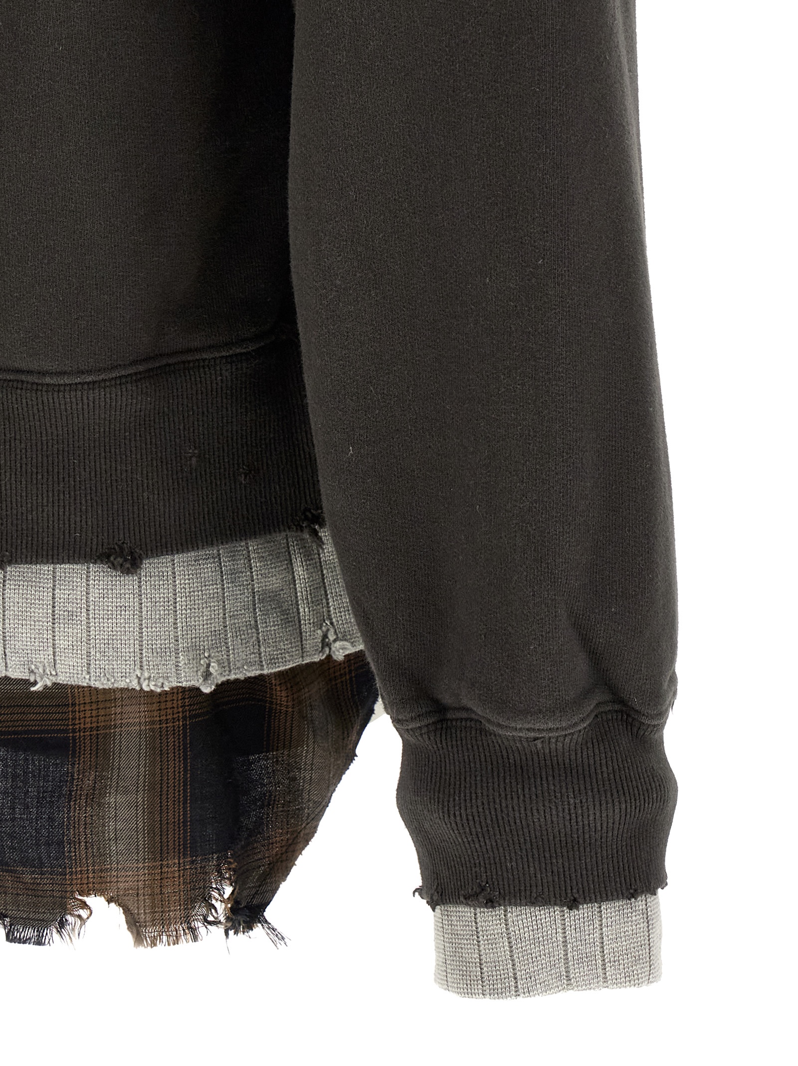 Three layer sweatshirt J16PO752BLACK (Maison Mihara Yasuhiro / スウェット・フーディー ) | Maison Mihara Yasuhiro (メゾン ミハラ ヤスヒロ)(3)