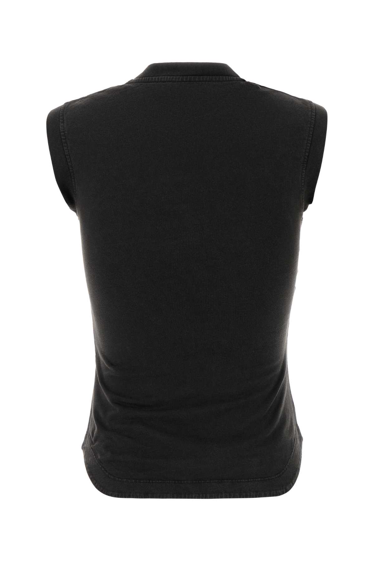 Dark brown cotton tank top 260WCN00003JJJ025AA615 (THE ATTICO / タンクトップ・キャミソール ) | THE ATTICO (ジ・アティコ)(1)