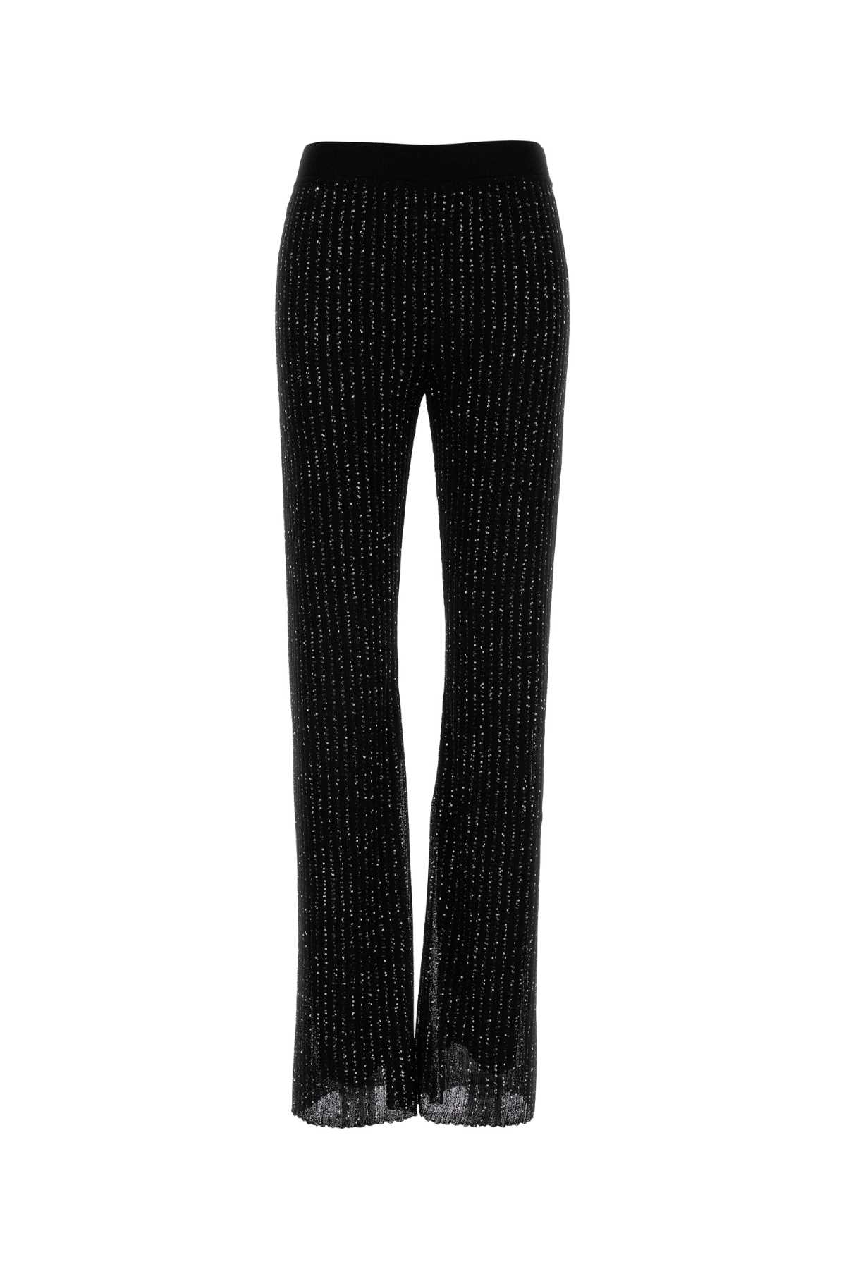 Black viscose blend pant DS26SI08BK01GHS91RX (MISSONI / パンツ ) | MISSONI (ミッソー二)