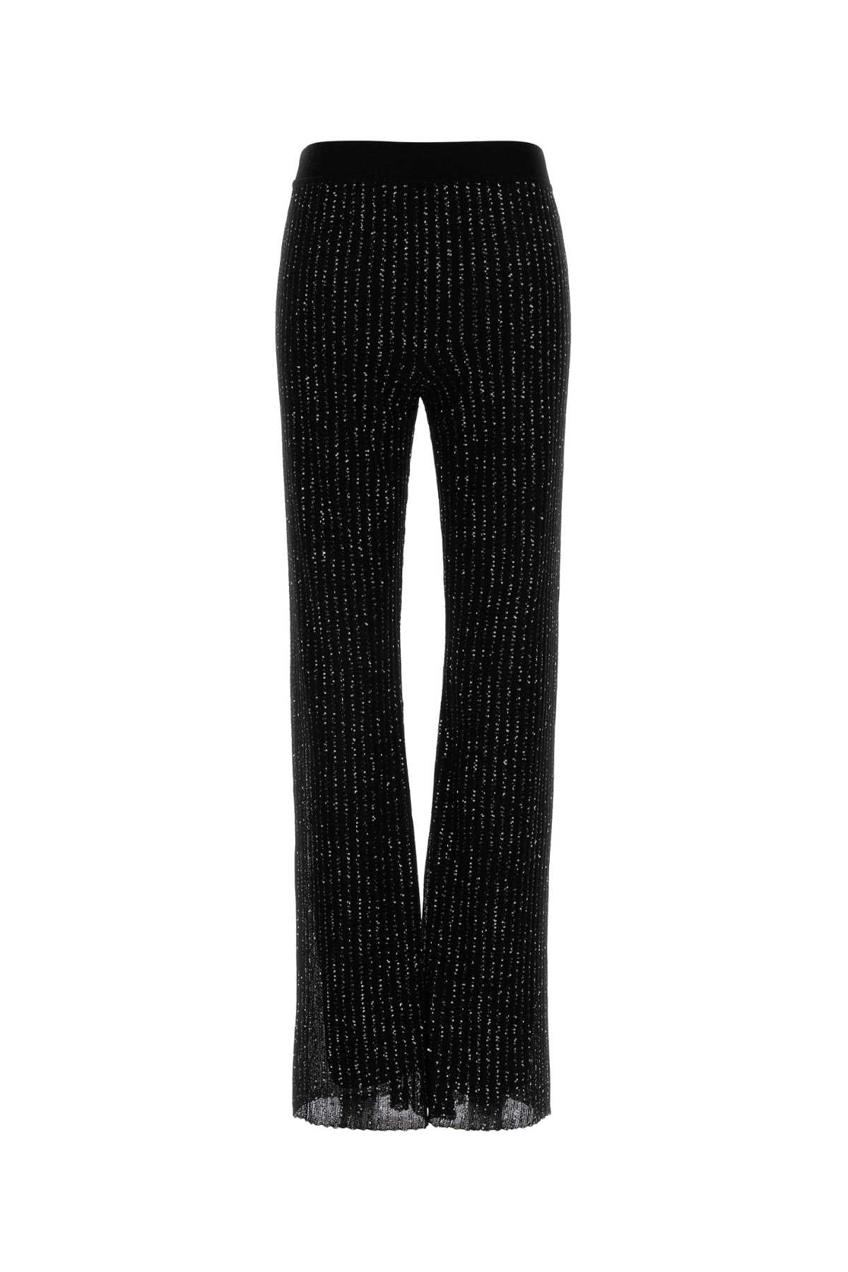 Black viscose blend pant DS26SI08BK01GHS91RX (MISSONI / パンツ ) | MISSONI (ミッソー二)(1)
