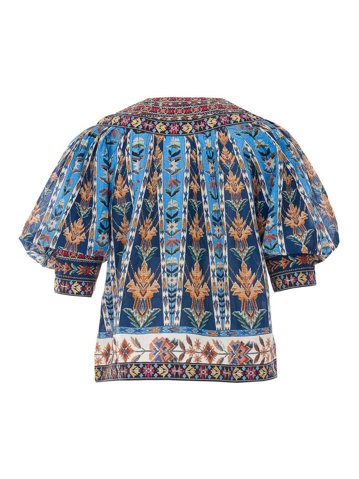 Multicolor Embroidered Shirt 34882226032 (FARM RIO / シャツ・ブラウス ) | FARM RIO (ファーム リオ)(1)